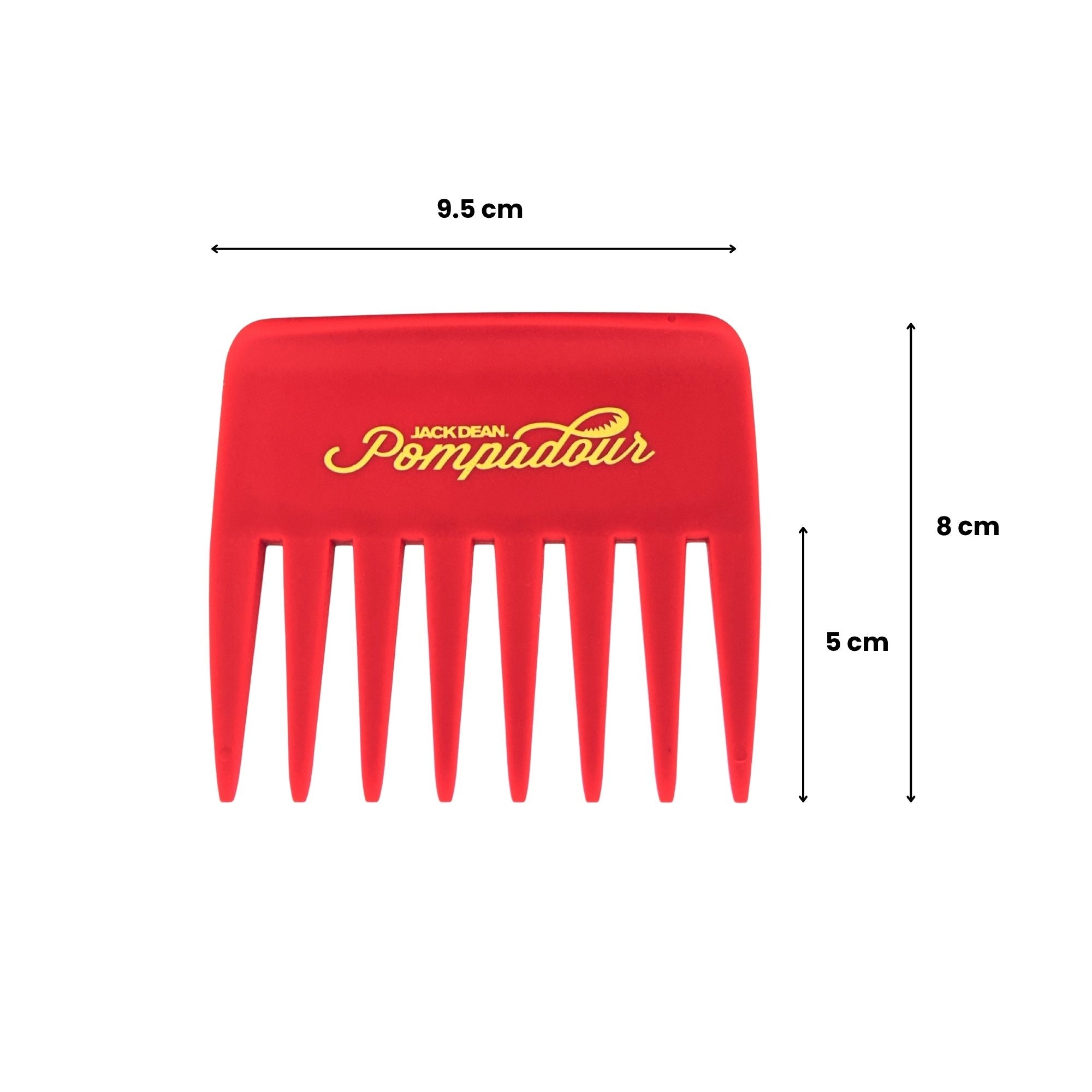 Denman - Jack Dean Pompadour Comb 8cm