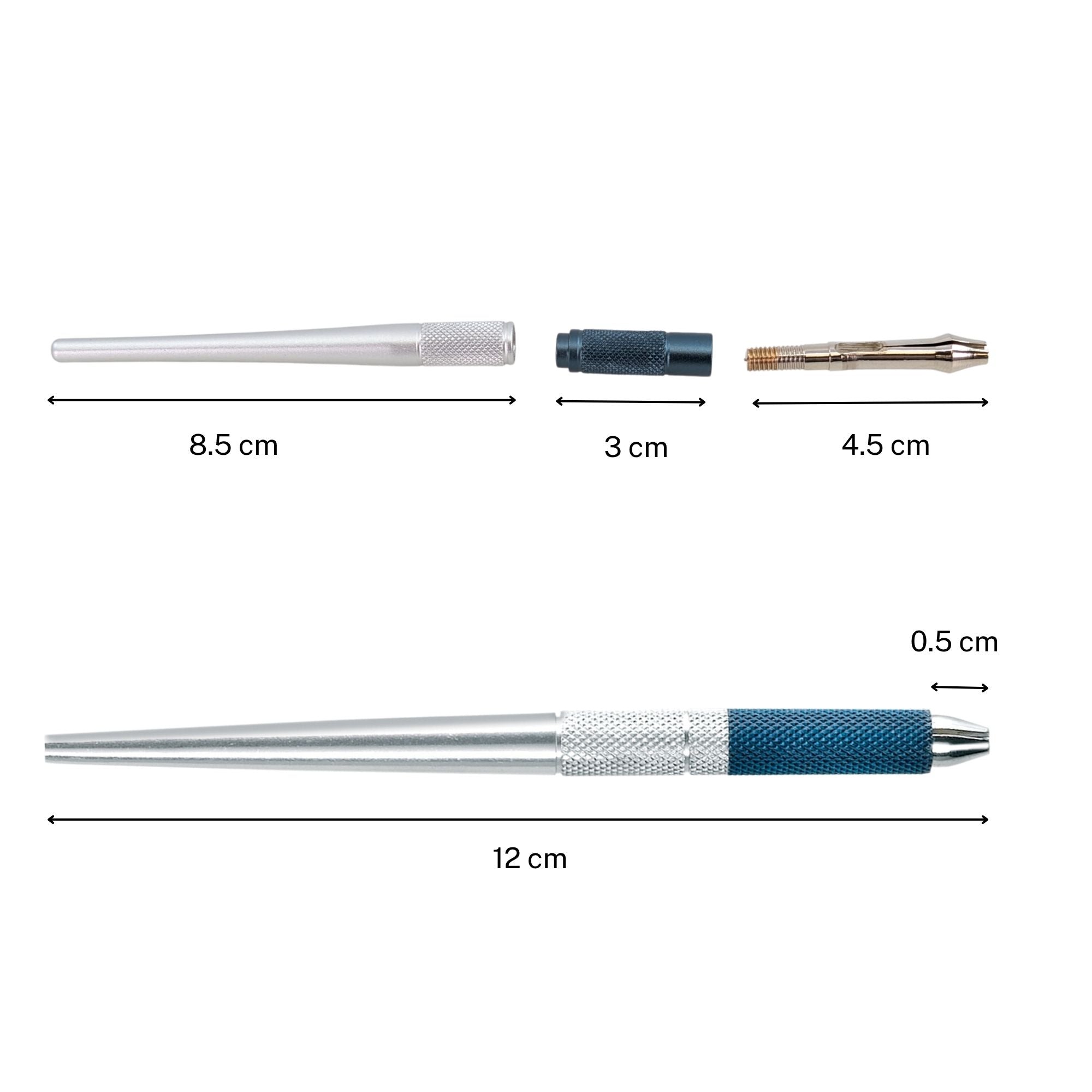 Kiepe - 440 Aluminium Handle for Scalpel & Gouge Blades