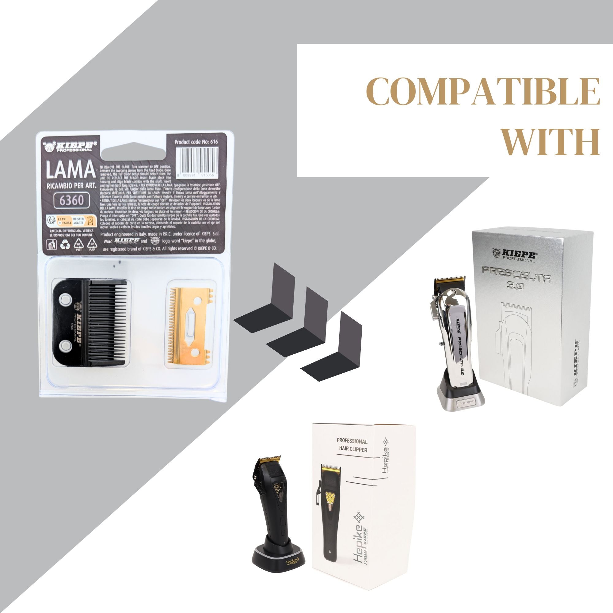 Kiepe - 616 Clipper Blade Fits Hepike & Prescelta 3.0