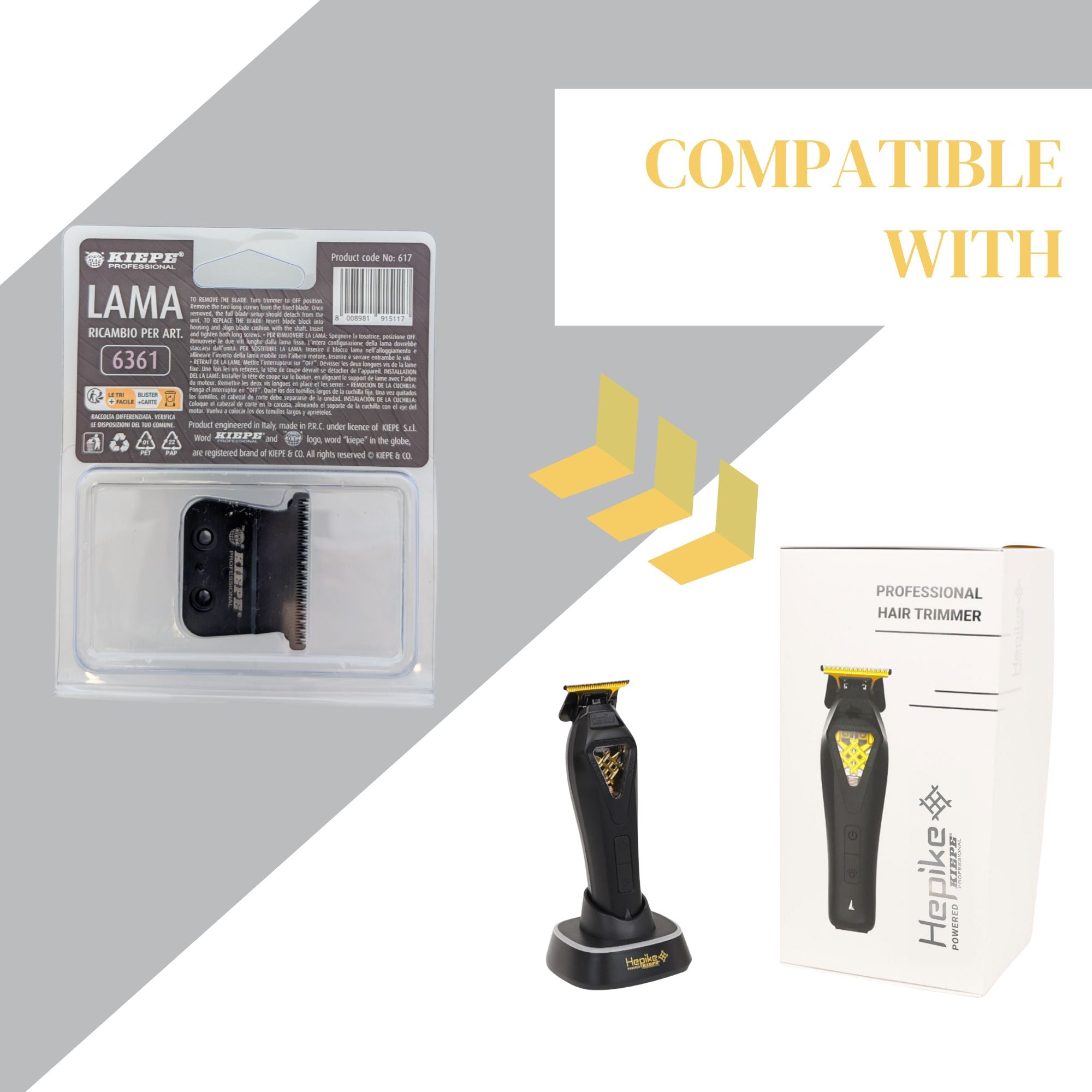 Kiepe - 617 Trimmer Blade for Kiepe Hepike