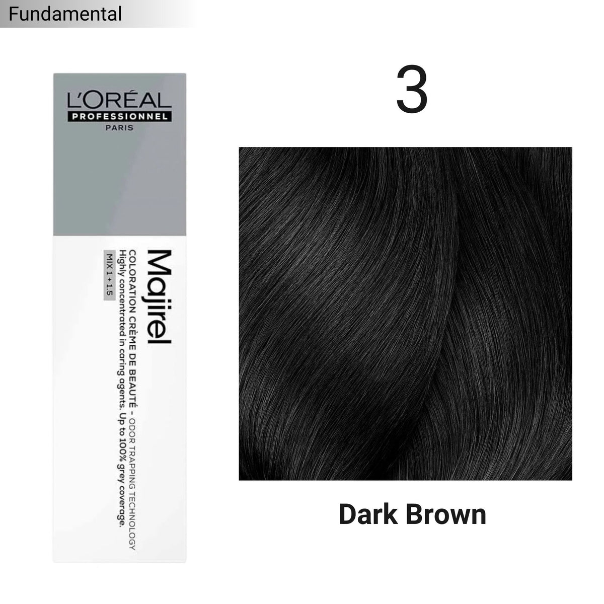 Loreal Professionnel - Majirel Permanent Hair Colour Fundamental Series 60ml