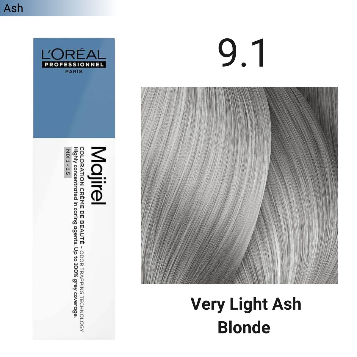 Loreal Professionnel - Majirel Permanent Hair Colour Ash Series 60ml