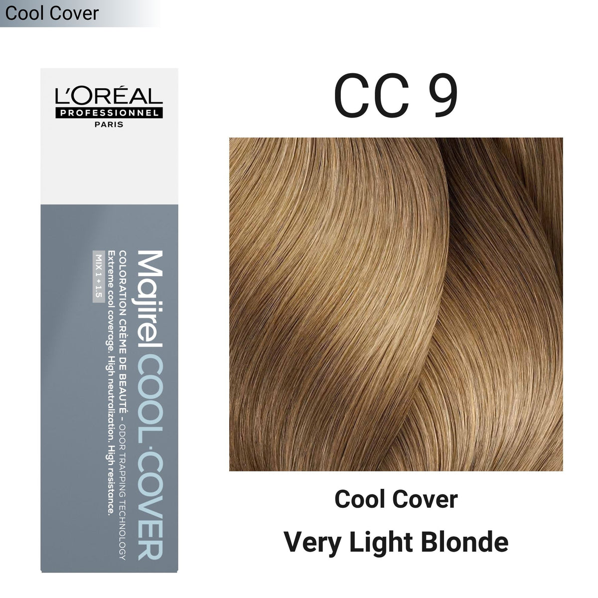 Loreal Professionnel - Majirel Permanent Hair Colour Cool Cover Series 60ml