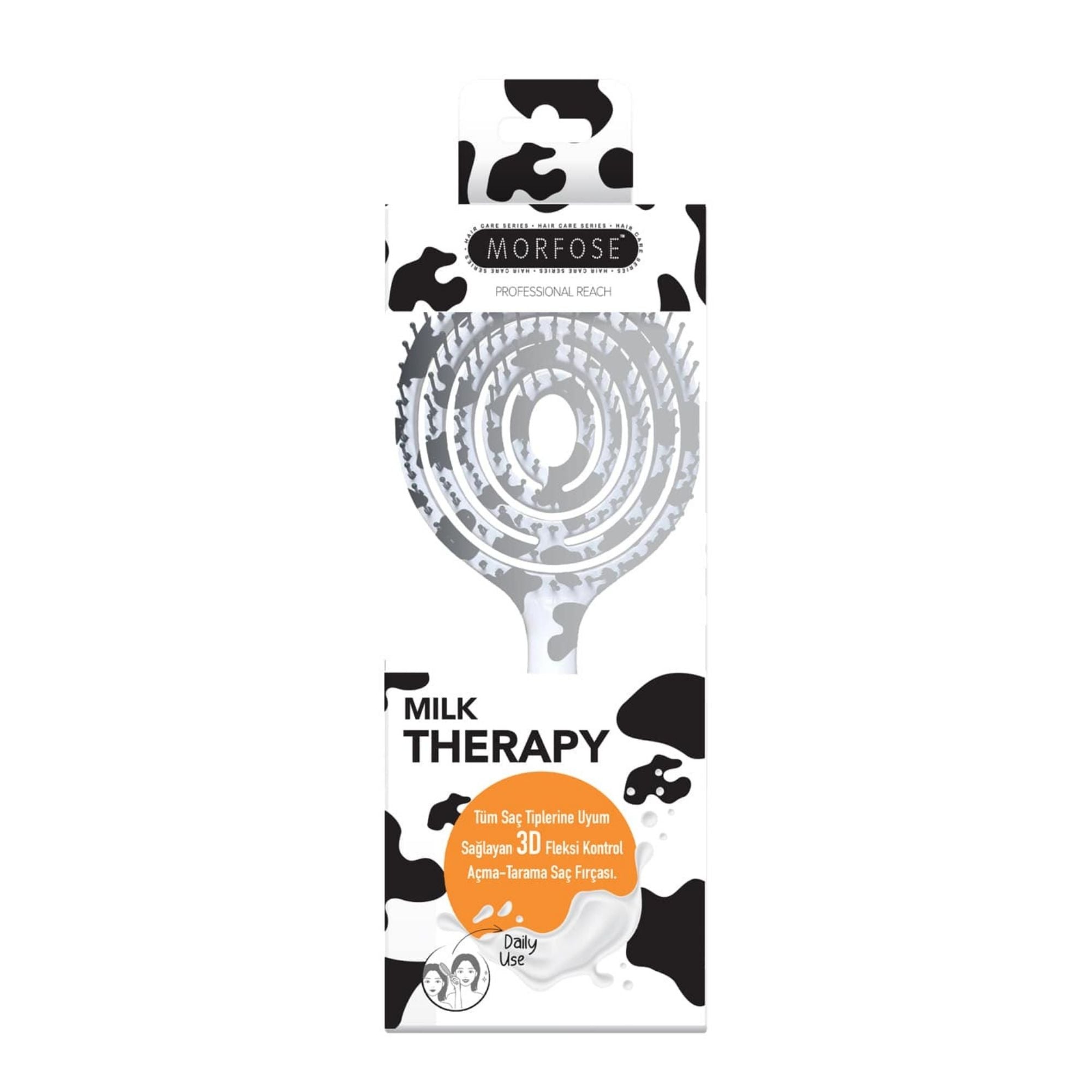 Morfose - Milk Therapy 3D Flexi Control Detangling Brush