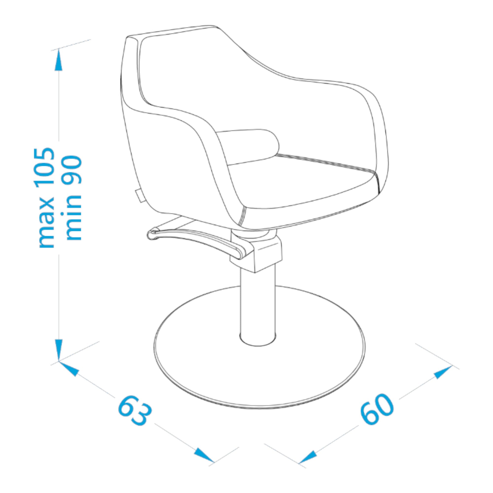 Alpeda - Moon Styling Chair