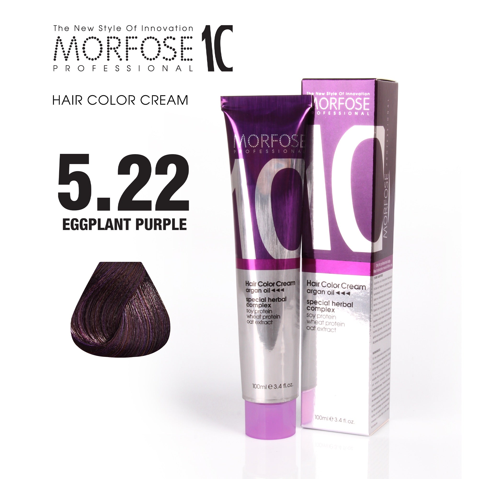 Morfose - 10 Hair Colour Cream Violet Series 100ml