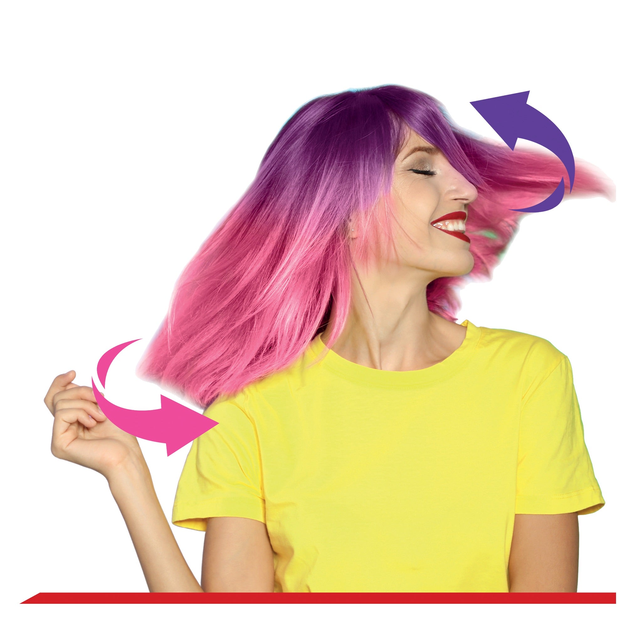 Morfose - Change Colour Hair Spray Purple to Pink 150 ML