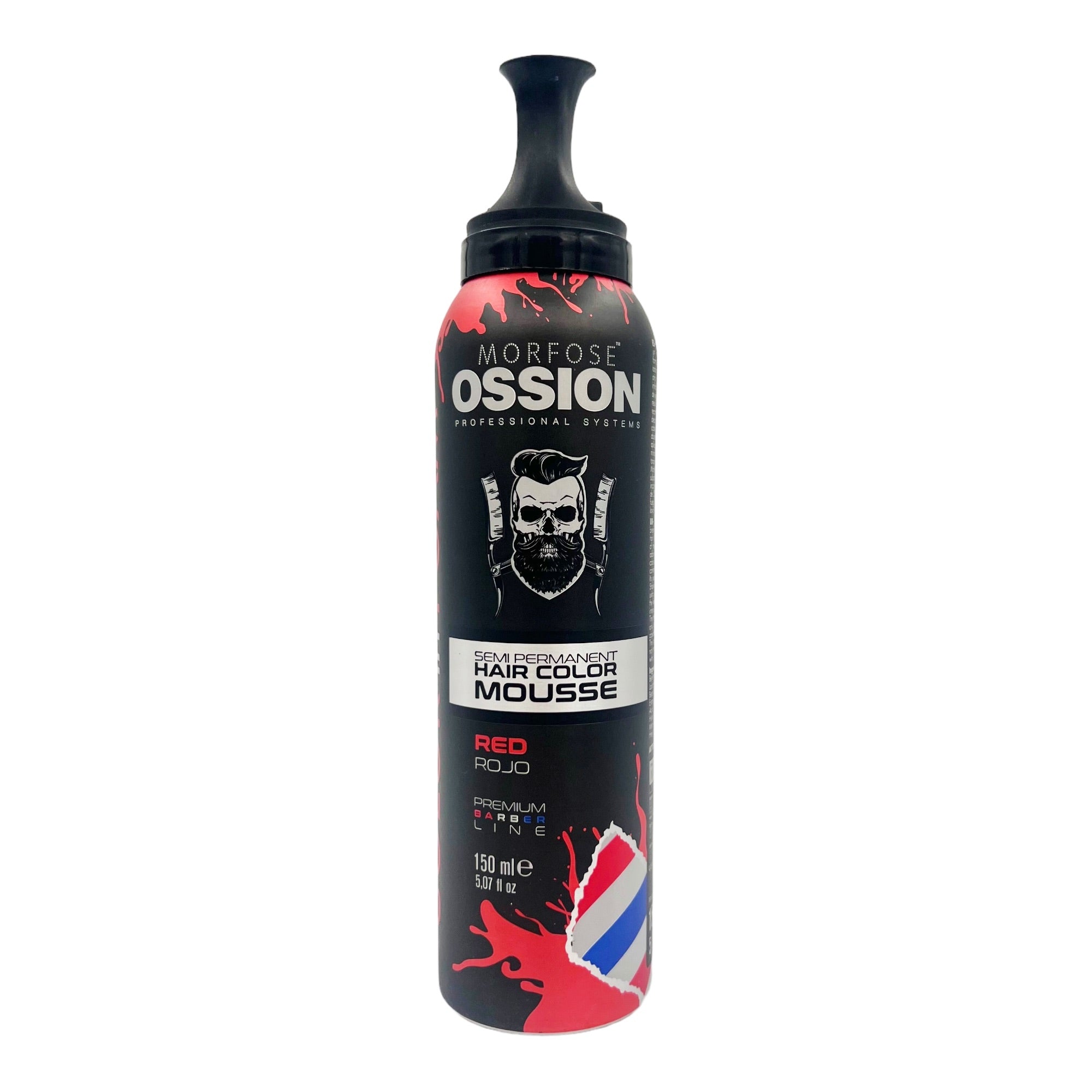 Morfose - Ossion Semi Permanent Hair Colour Mousse Red 150ml