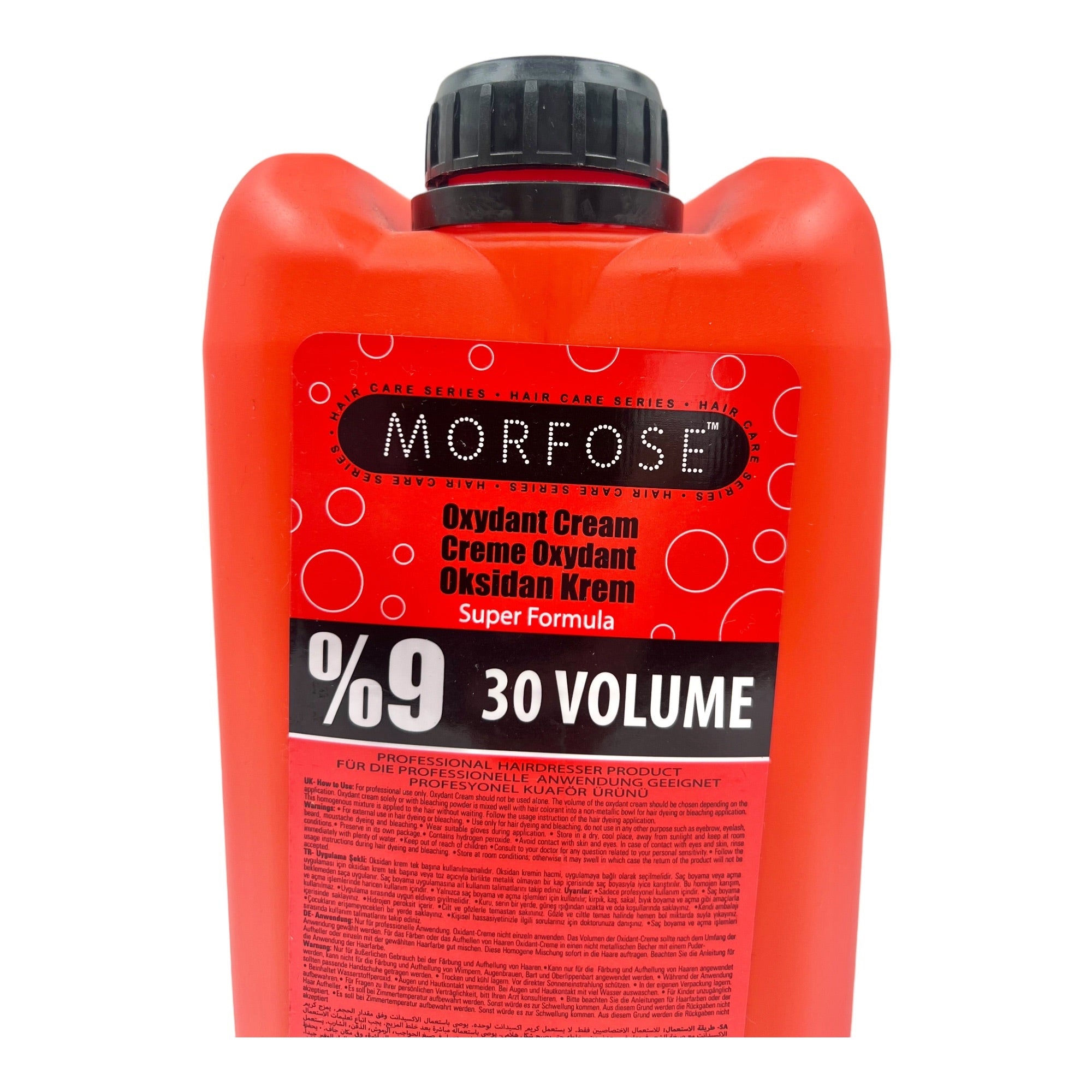 Morfose - Oxidant Cream 30 Volume 4000ml