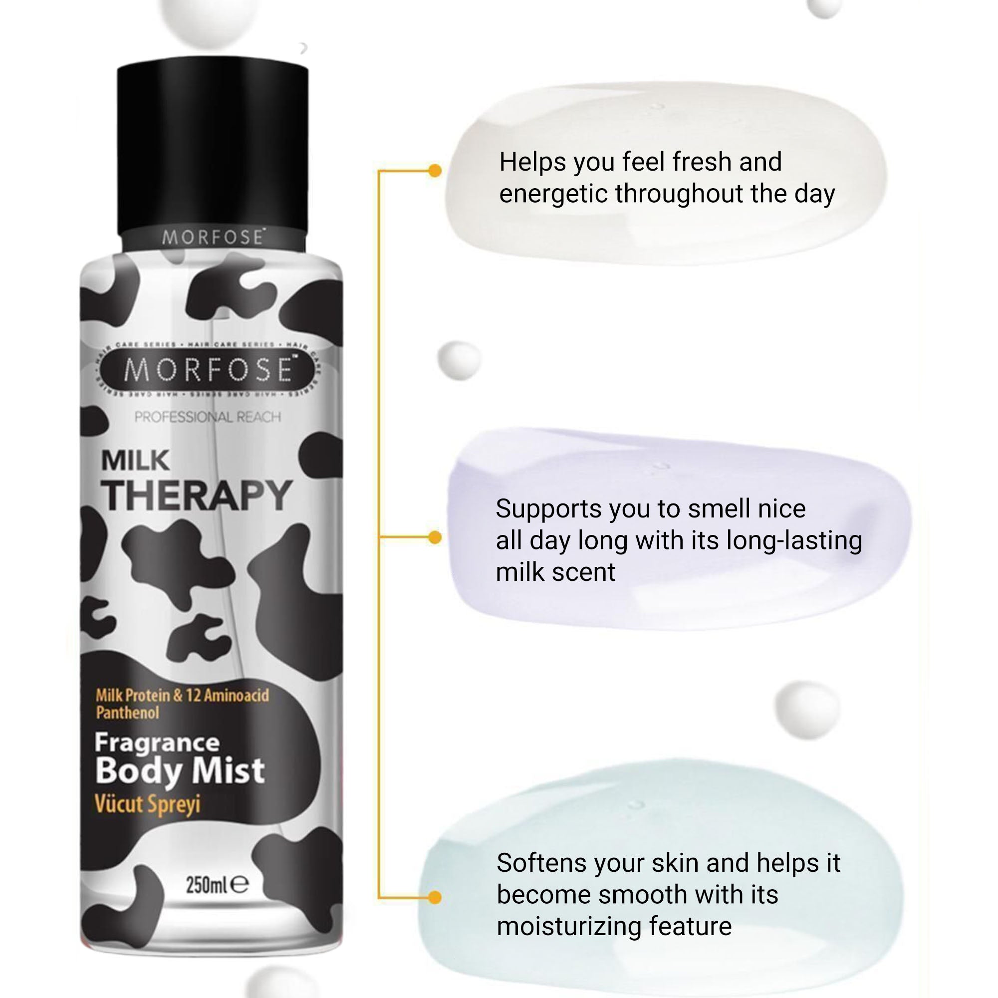 Morfose - Milk Therapy Fragrance Body Mist 250ml