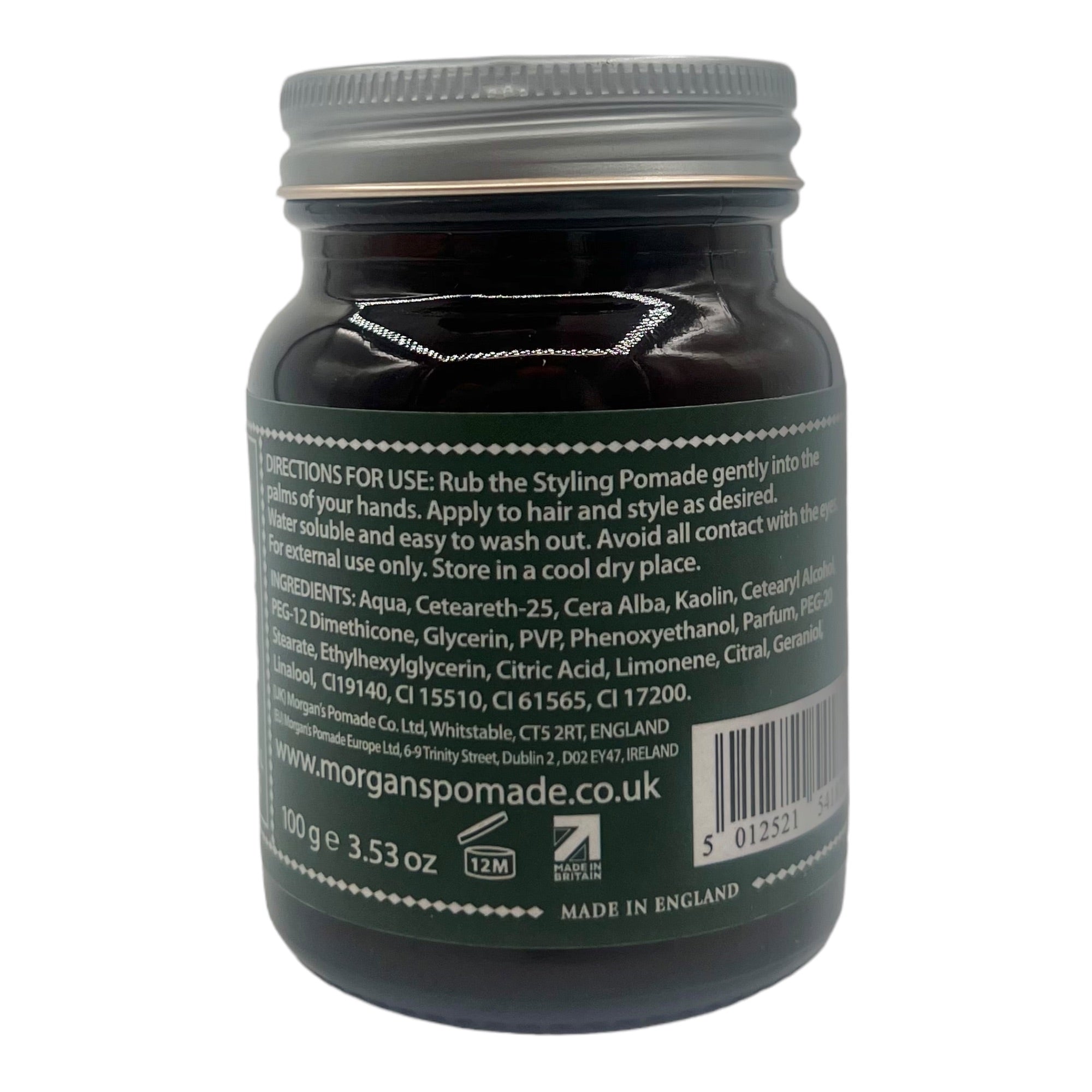 Morgan's - Matt Pomade Low Shine Firm Hold 100g