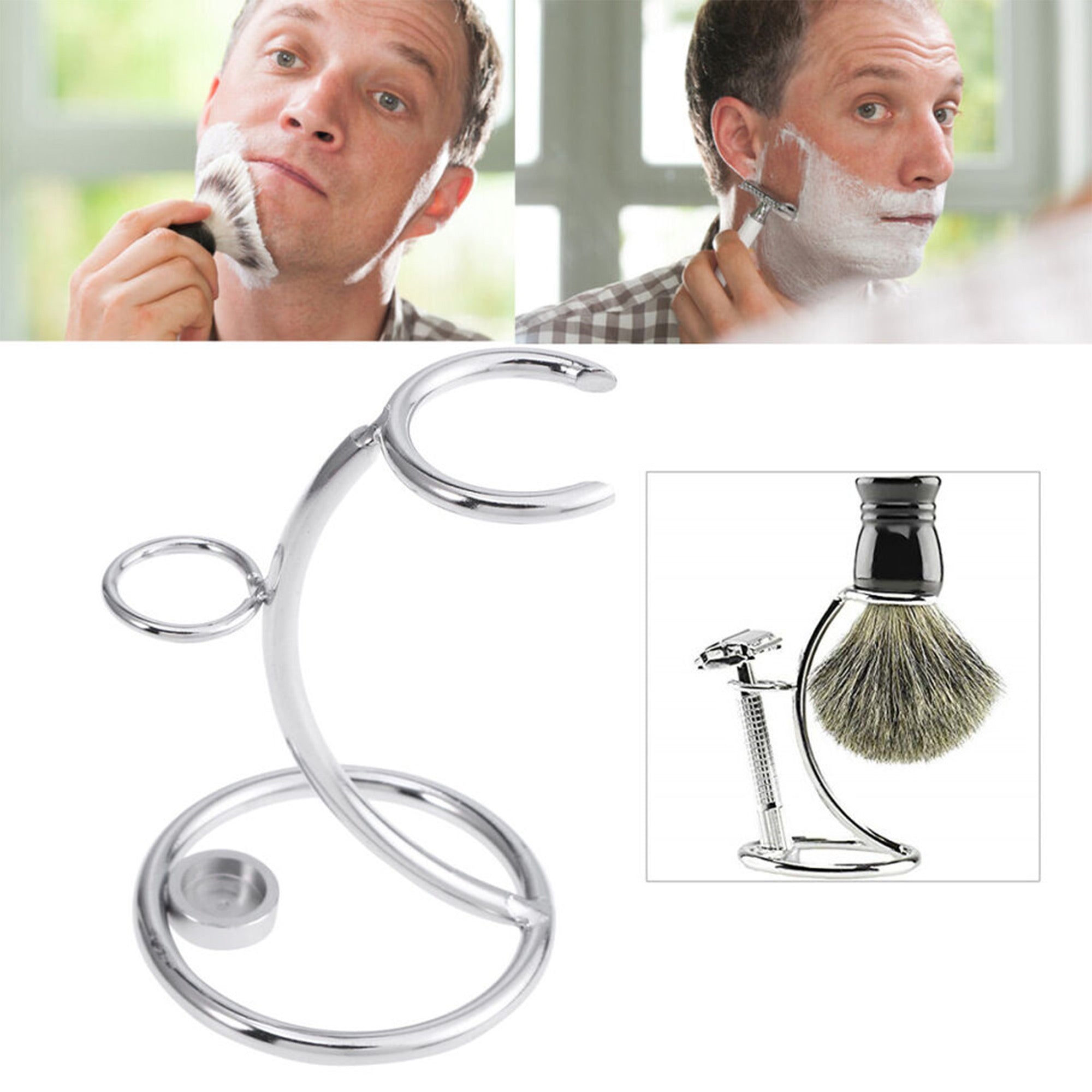 Morgan's - Stainless Steel Shaving Stand
