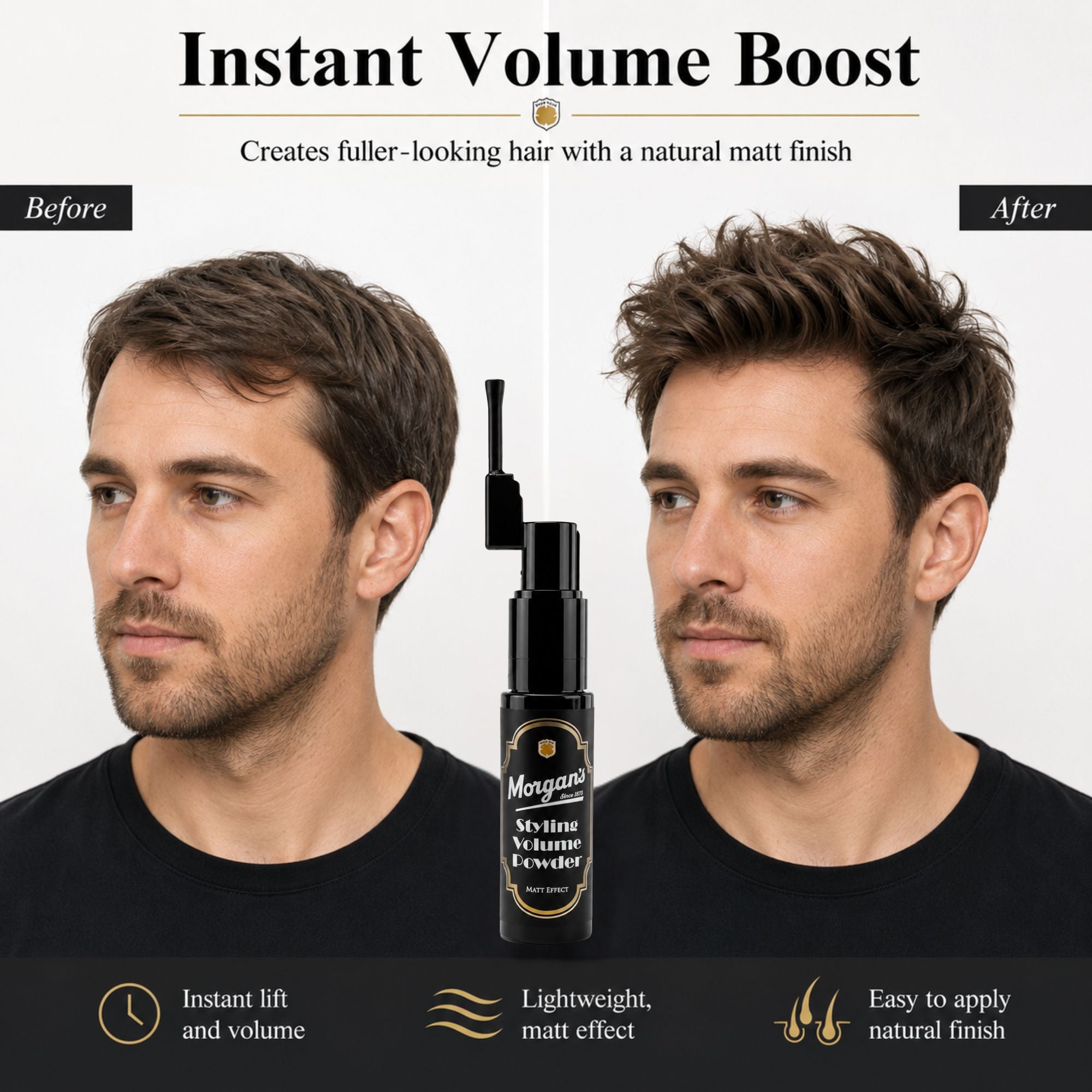Morgan's - Styling Volume Powder Matt Effect 10g