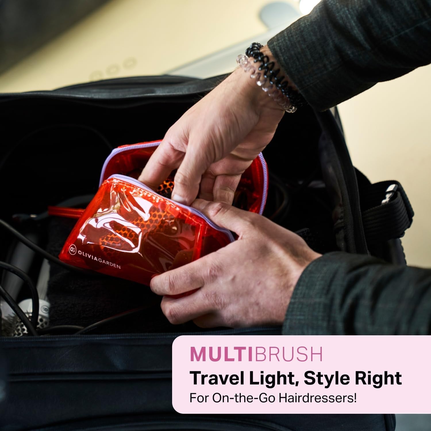 Olivia Garden -Multibrush Travel Kit (4 Barrels & 1 Handle)
