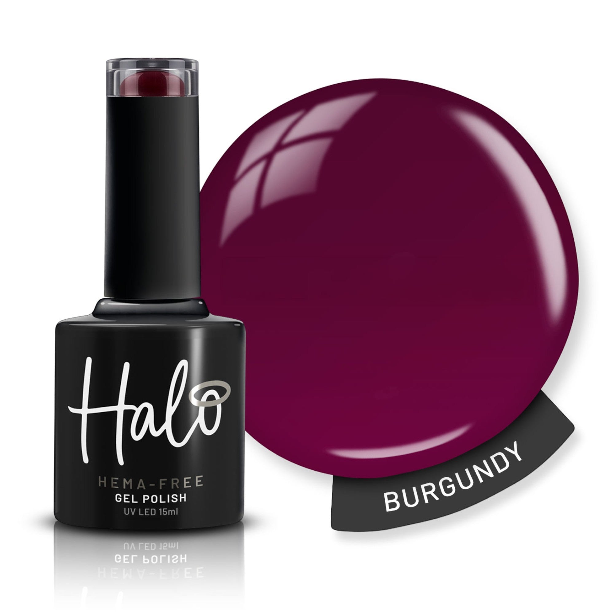 Halo - Gel Polish Burgundy 15ml