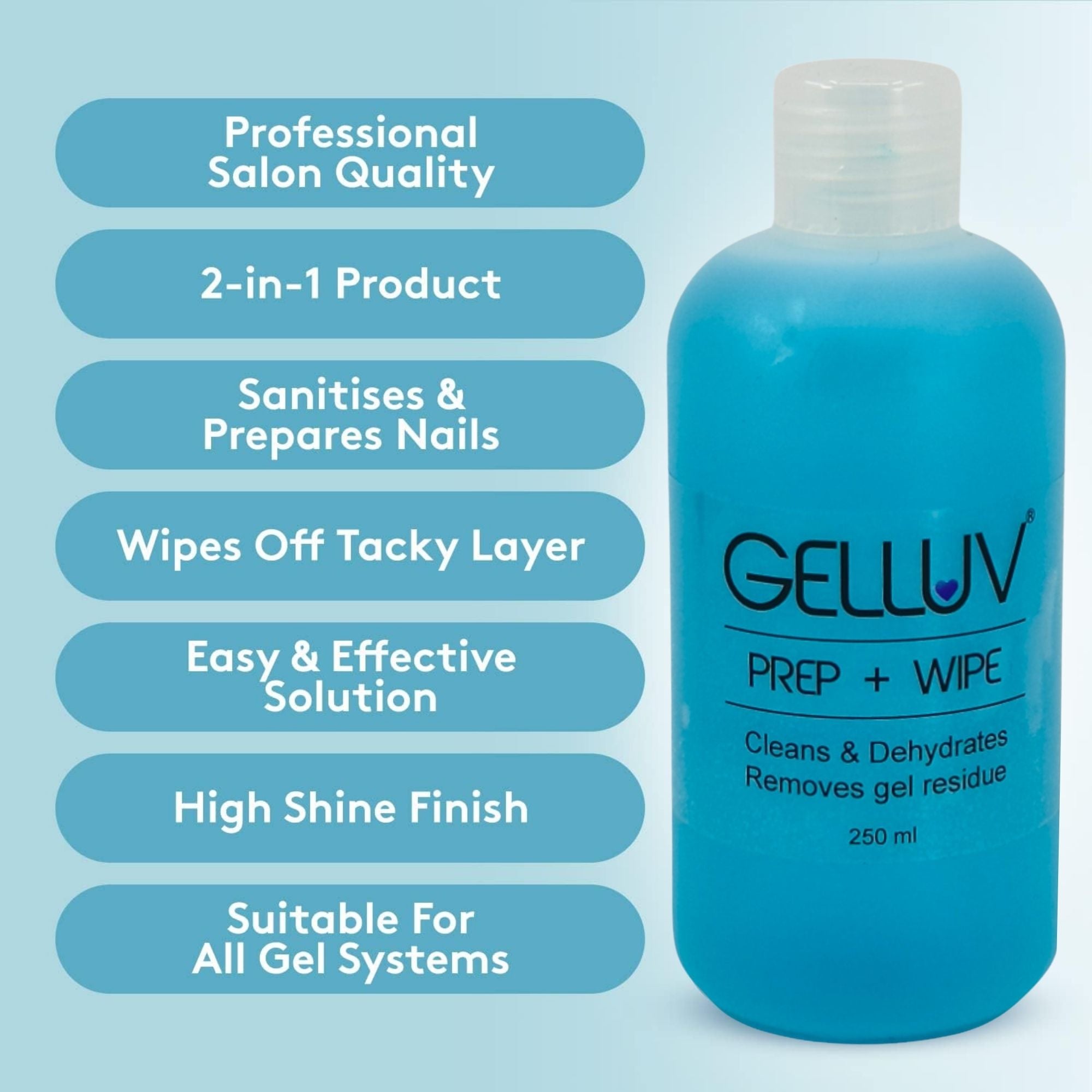 Gelluv - Nail Prep & Wipe