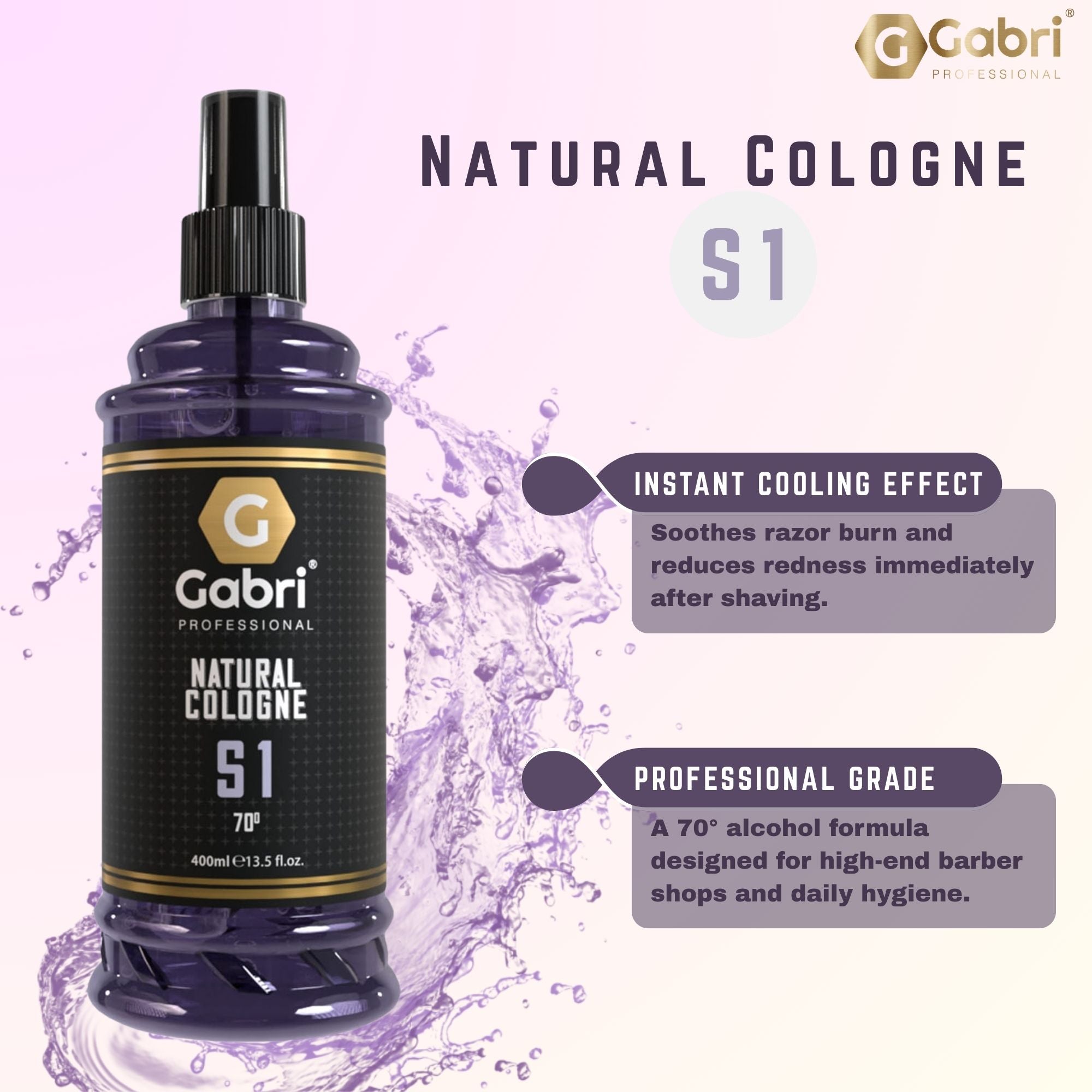 Gabri Professional - Natural Cologne S1 400ml