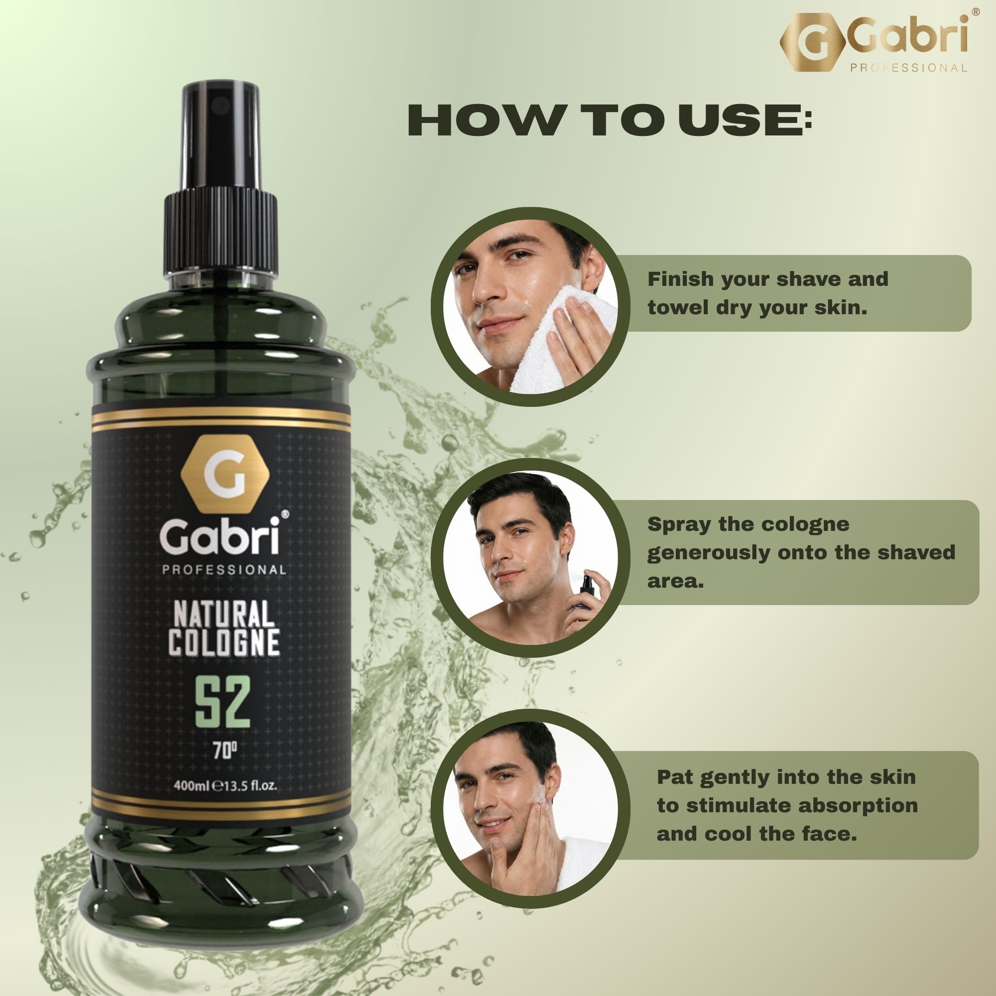 Gabri Professional - Natural Cologne S2 400ml