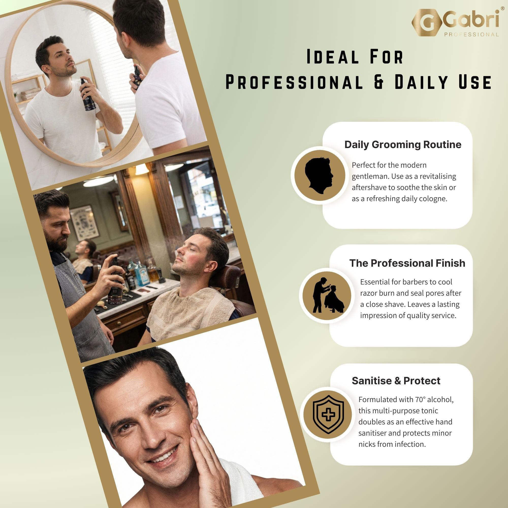 Gabri Professional - Natural Cologne S2 400ml