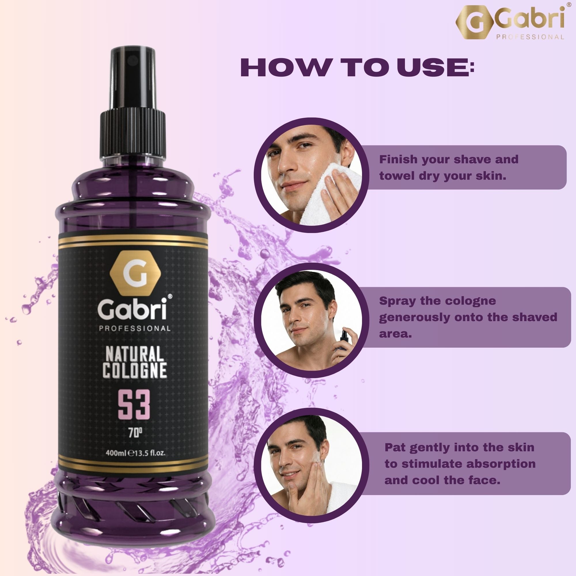 Gabri Professional - Natural Cologne S3 400ml