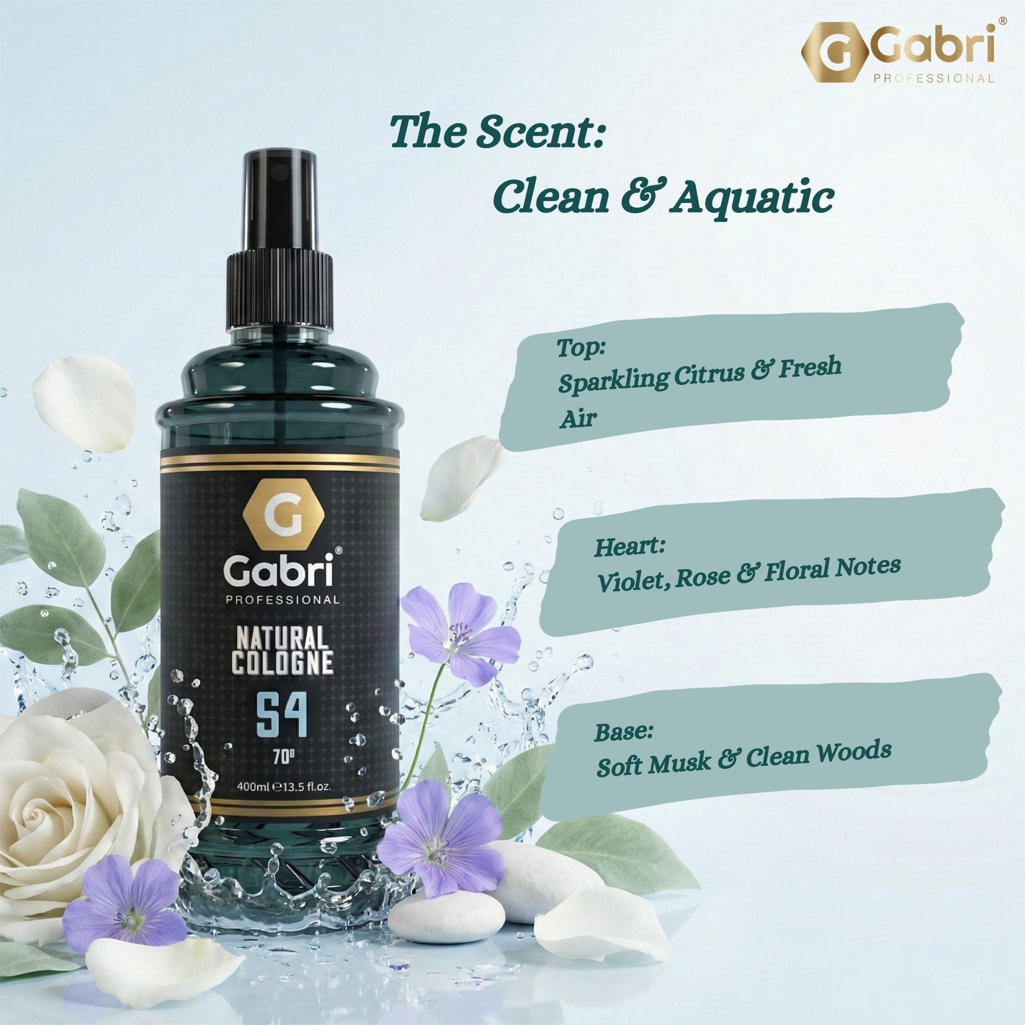 Gabri Professional - Natural Cologne S4 400ml