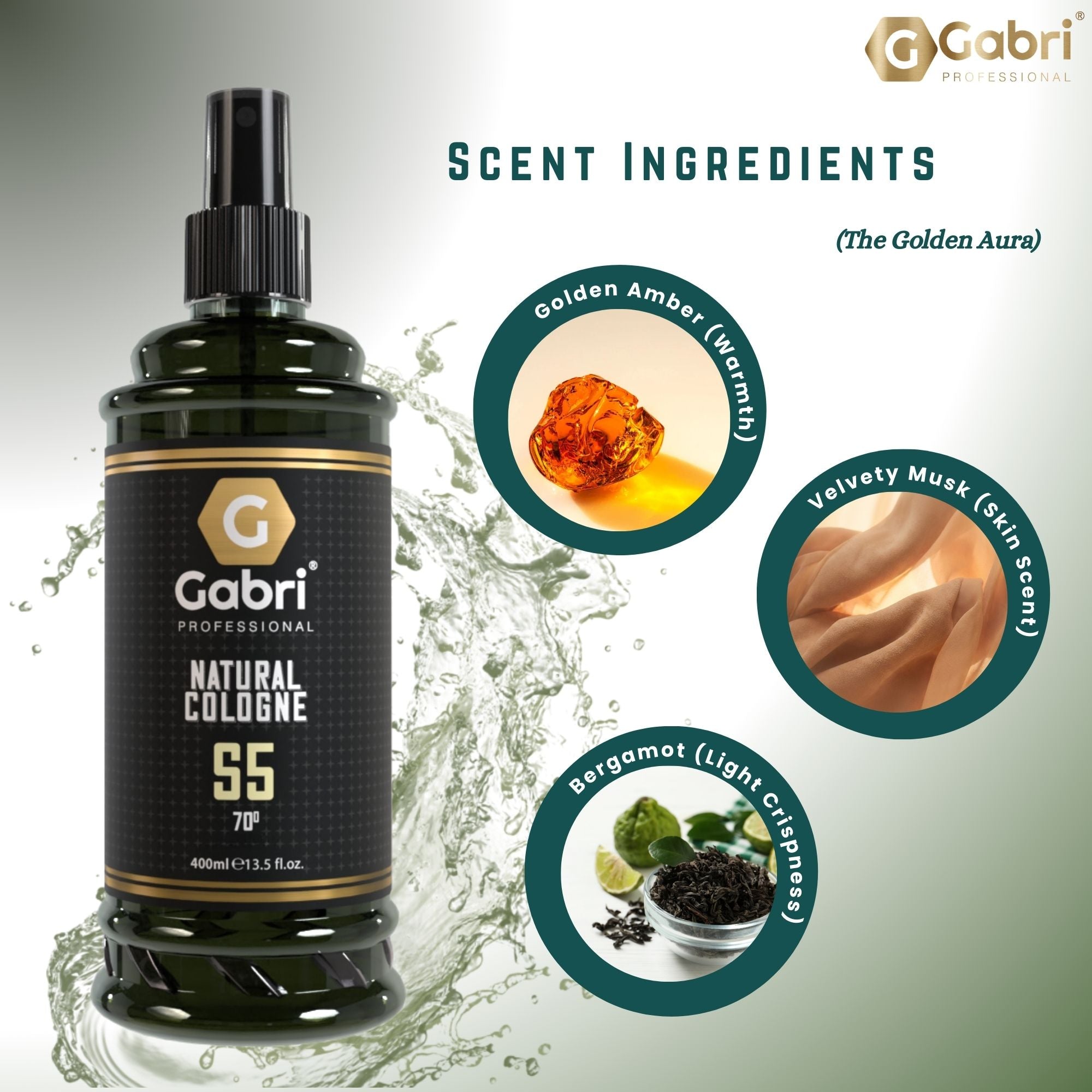 Gabri Professional - Natural Cologne S5 400ml