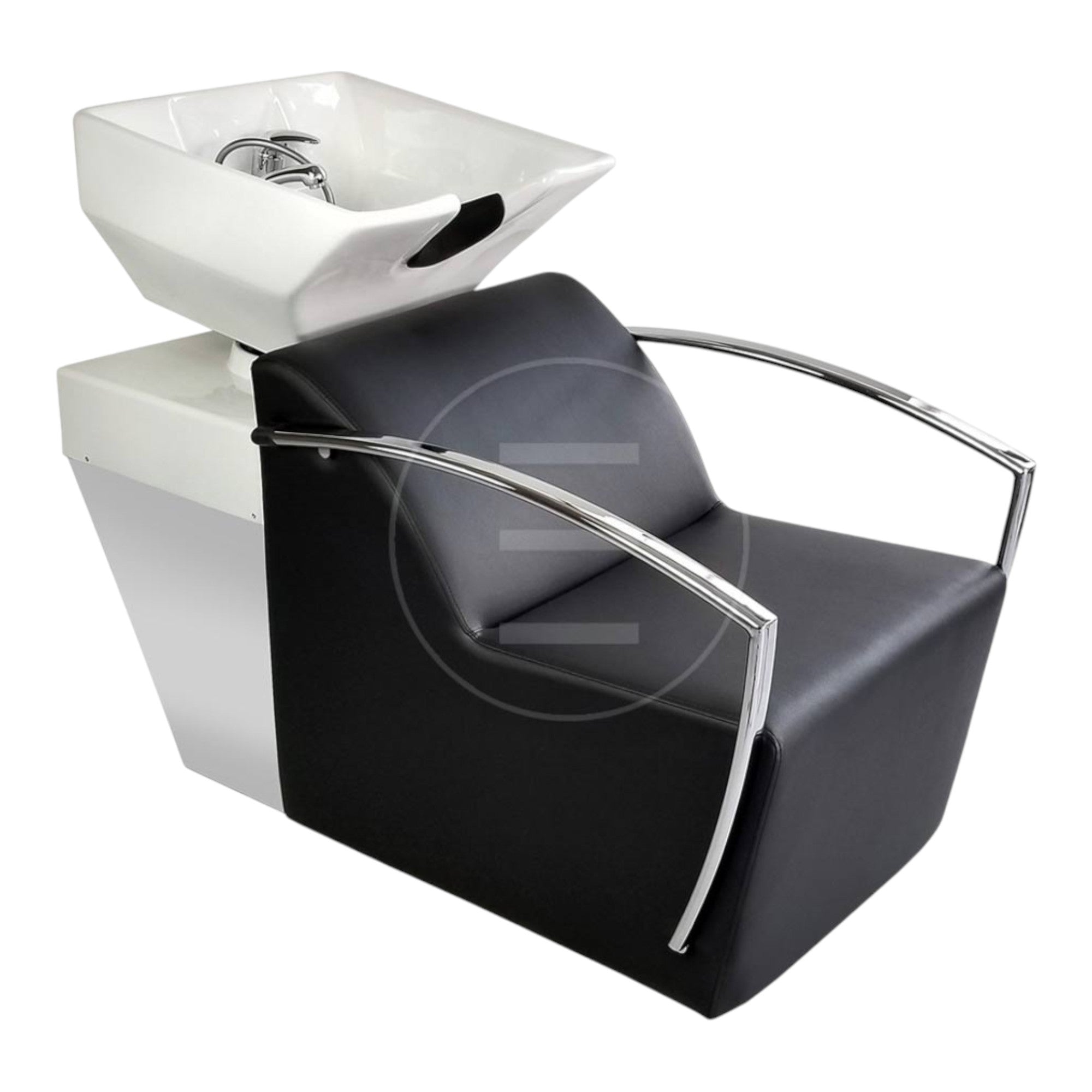 Alpeda - Nitro Salon Backwash Chair (Nickel Finish)