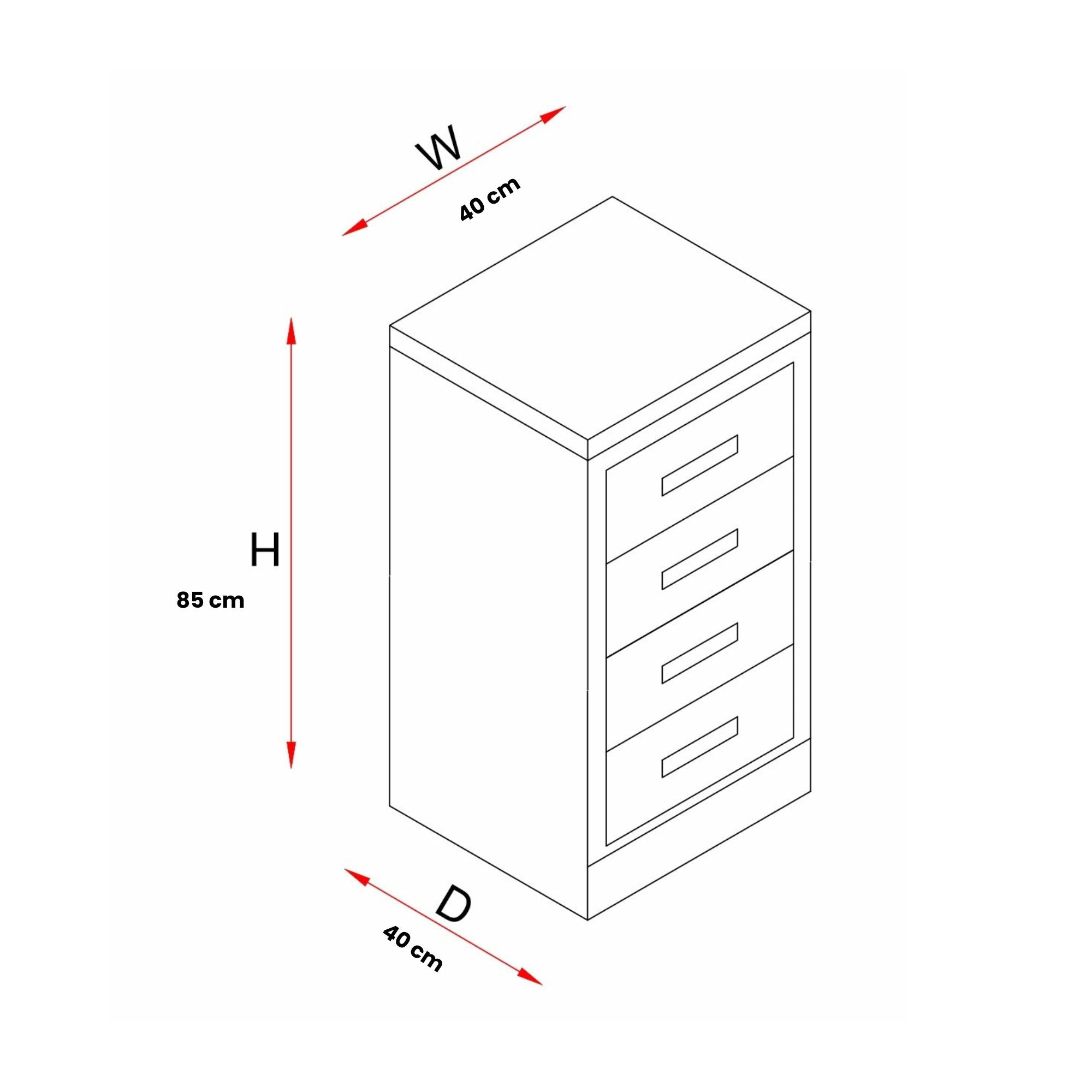 Alpeda - Noir Storage Cabinet