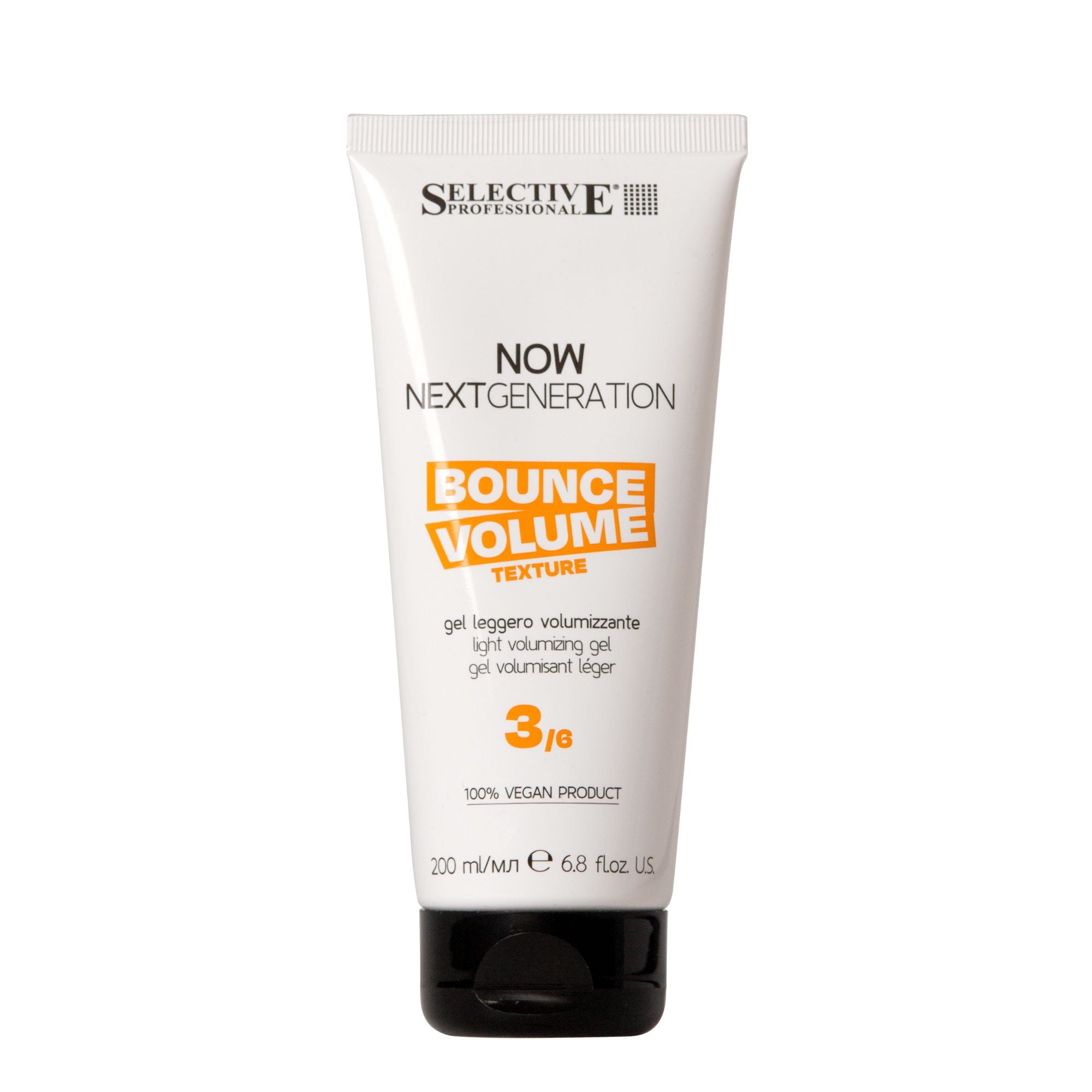 Selective Professional - Now Bounce Volume Light Volumising Gel 200ml