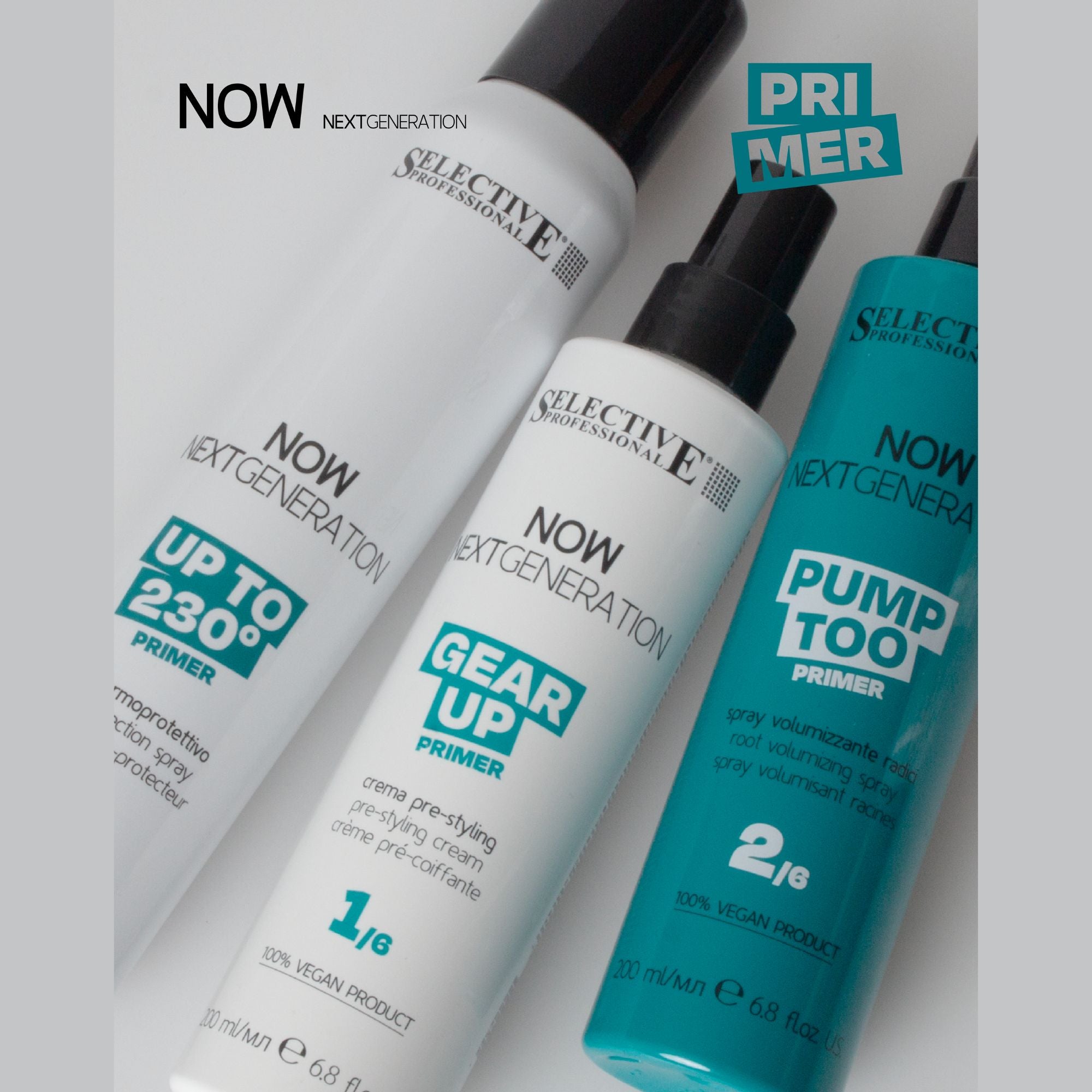 Selective Professional - Now Gear Up Pre-Styling Cream 200ml