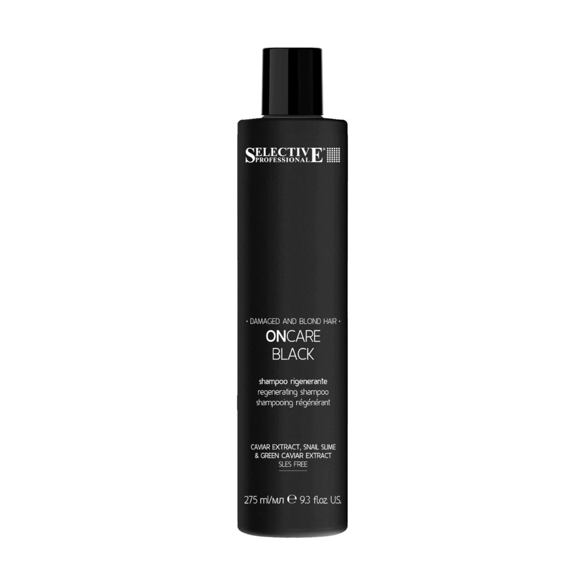 Selective Professional - OnCare Black Shampoo For Blonde & Damaged Hair