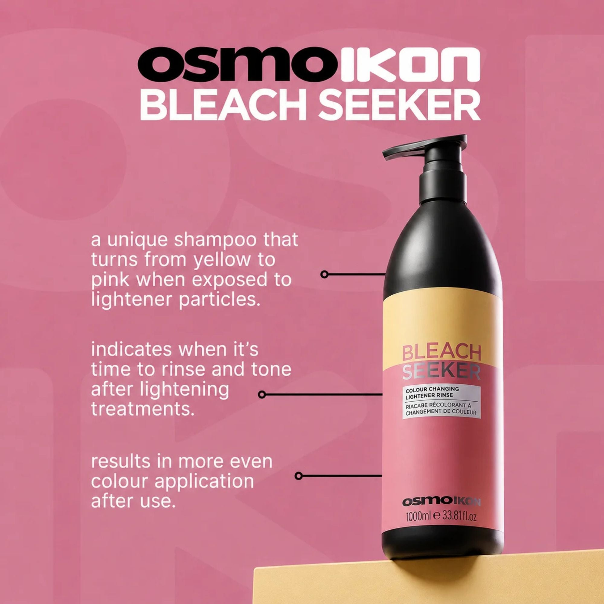 Osmo - Ikon Bleach Seeker Bleach Trace Indicator Shampoo 1000ml