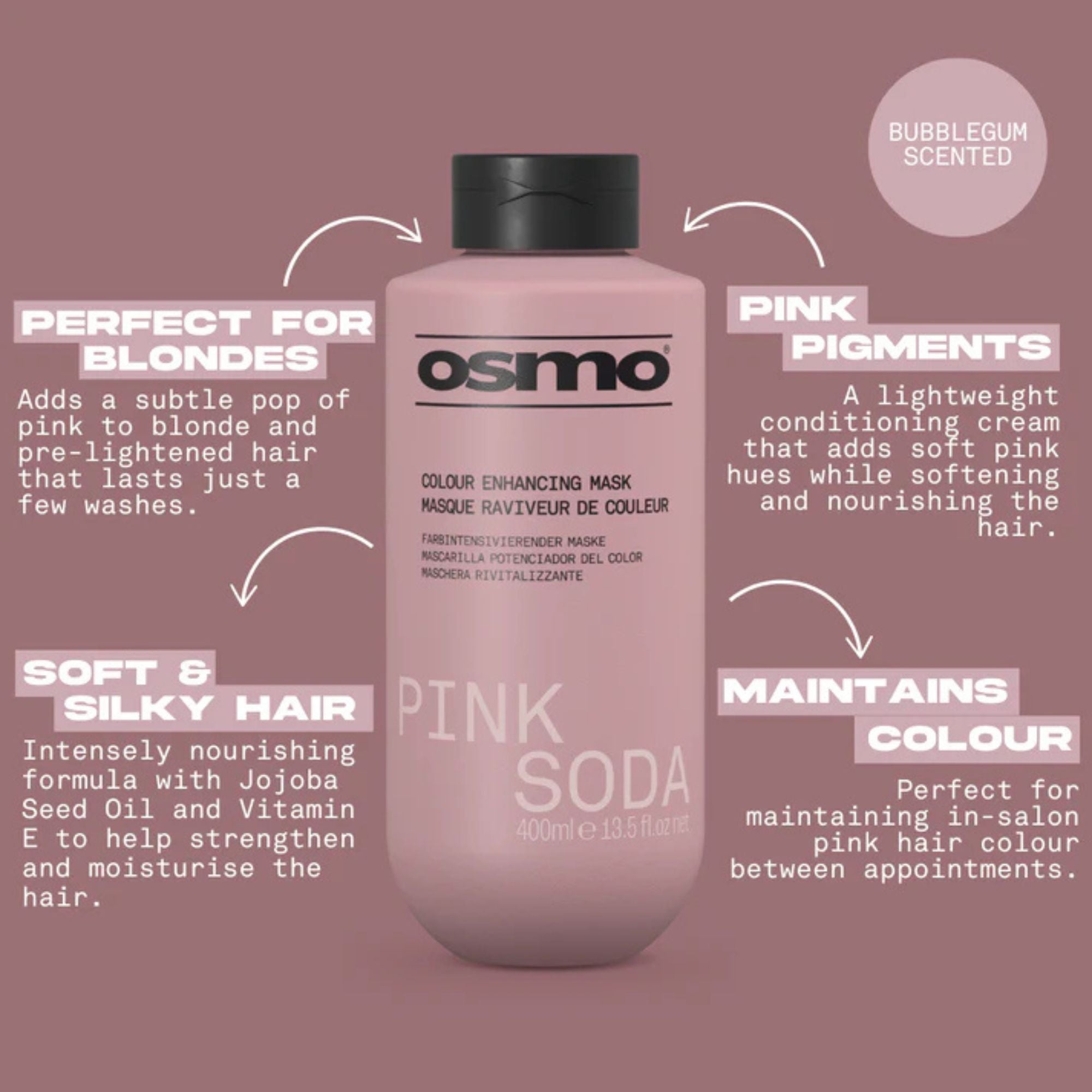 Osmo - Pink Soda Colour Enhancing Mask