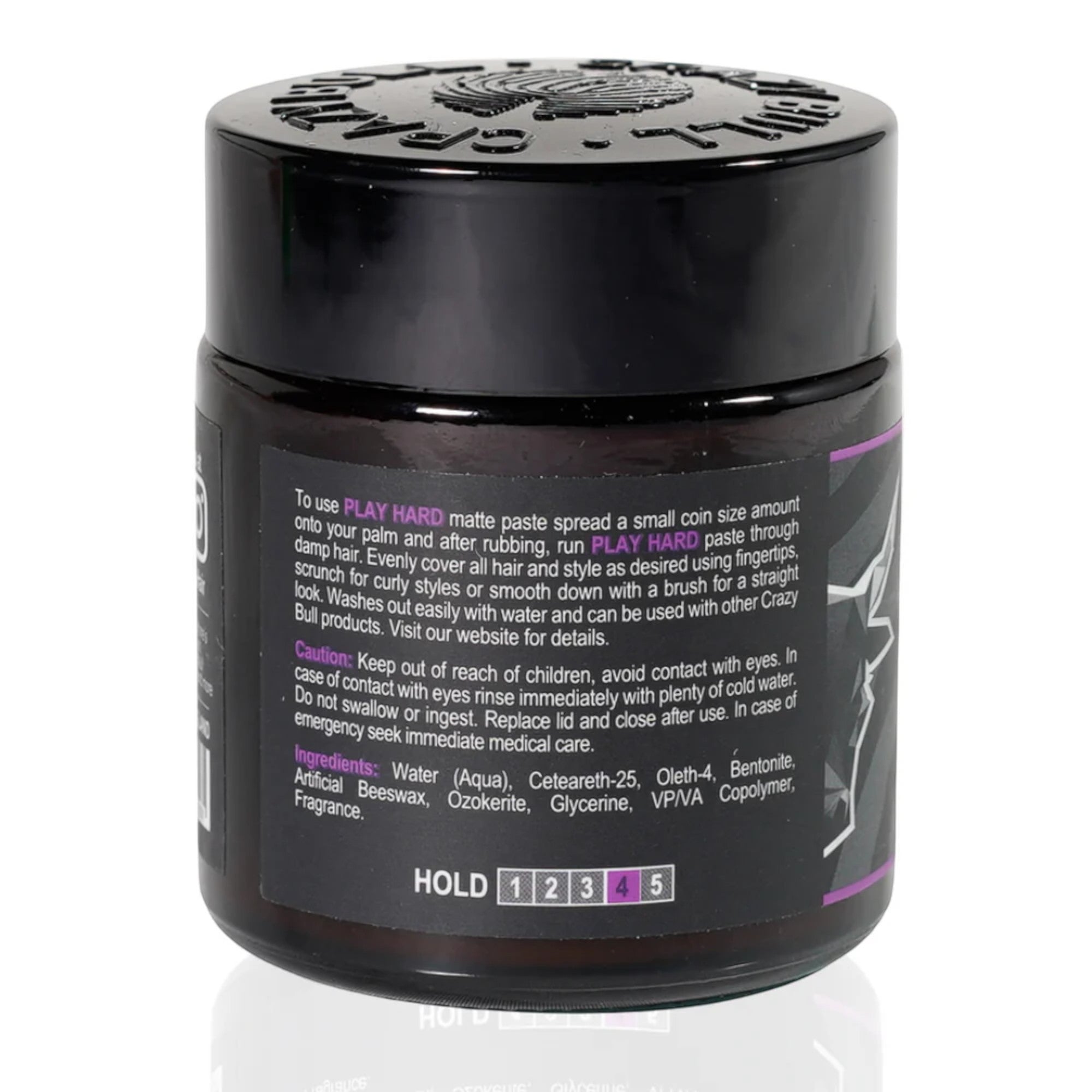 Crazy Bull - Play Hard Strong Matte Paste 100g
