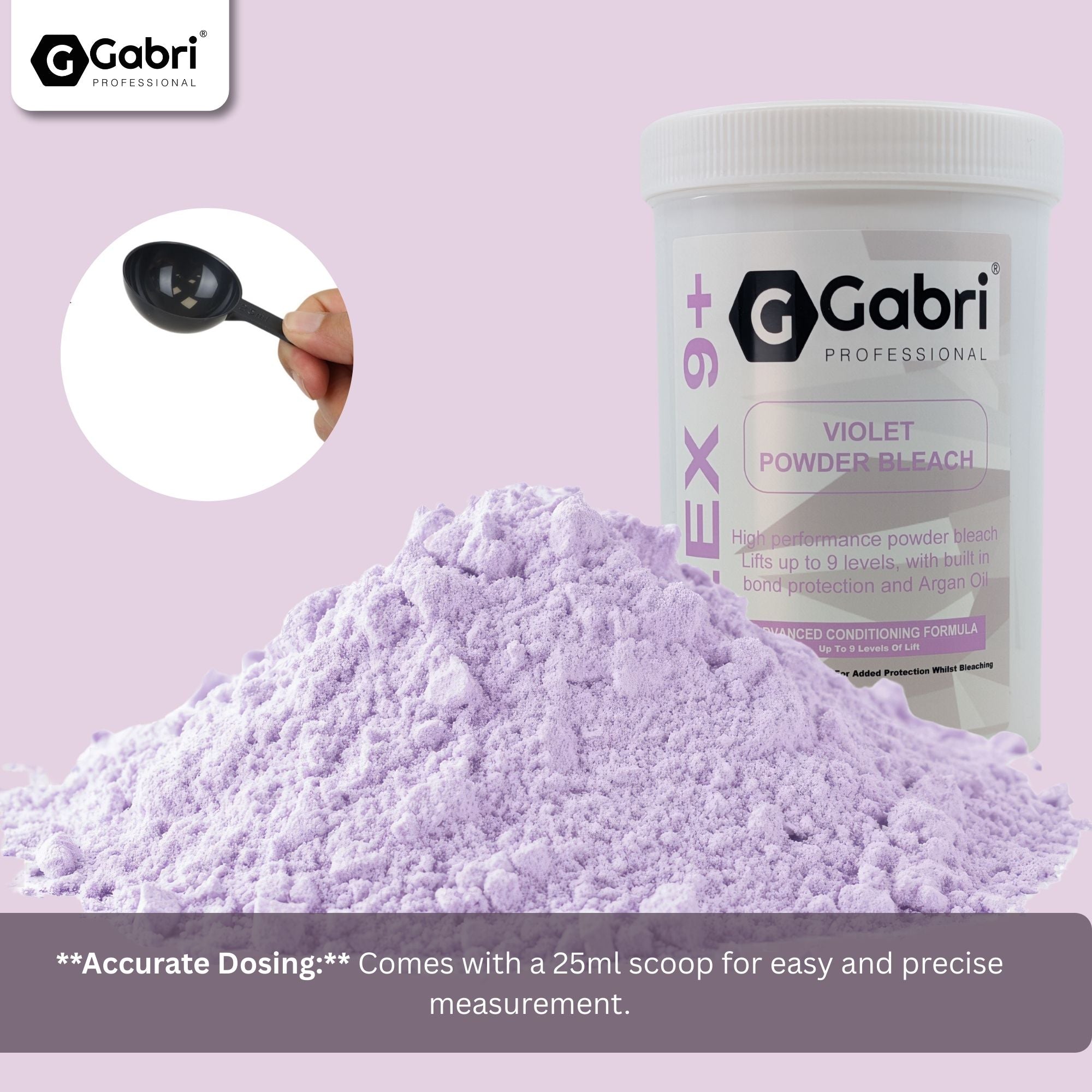 Gabri Professional - Plex 9+ Violet Powder Bleach 500g