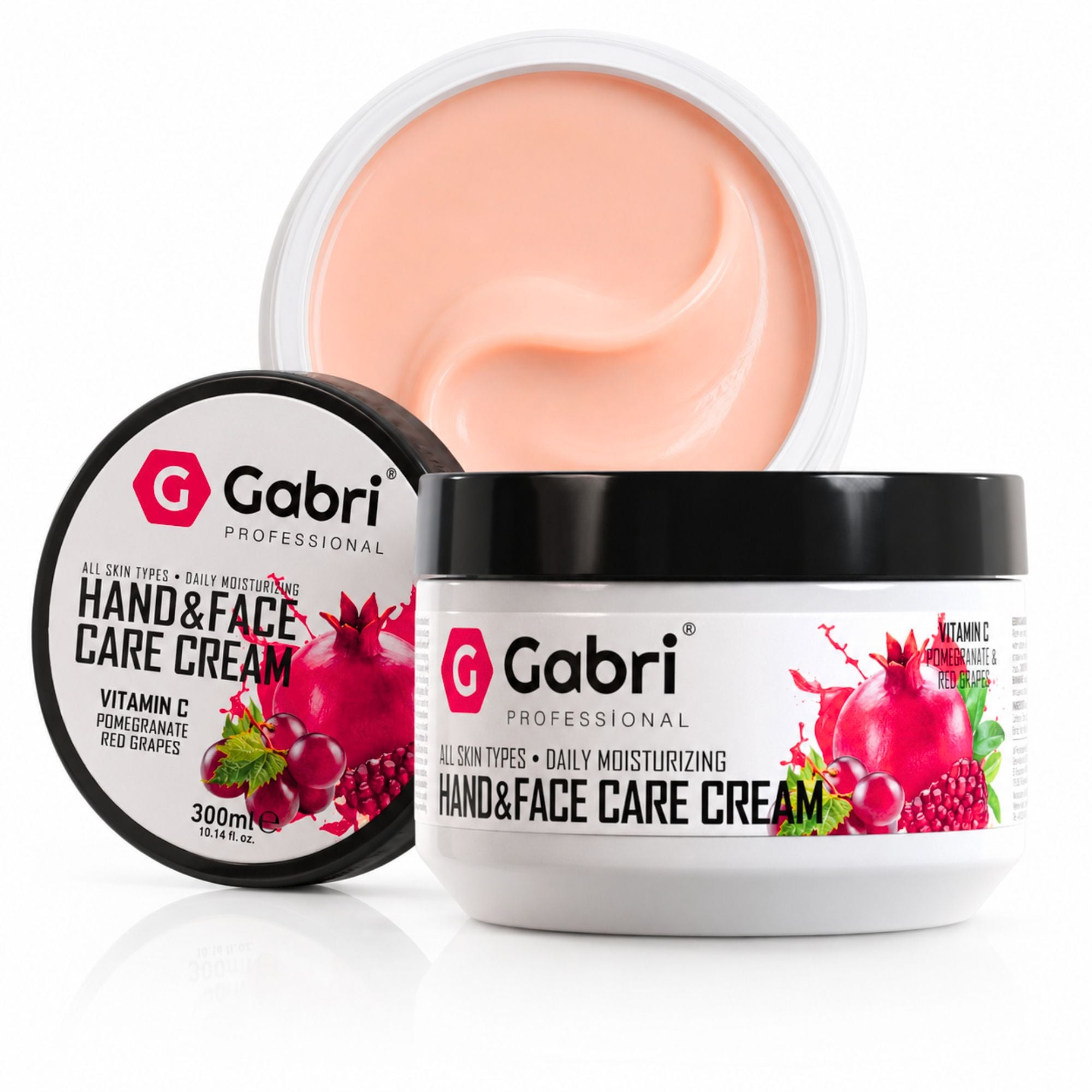 Gabri Professional - Hand & Face Care Cream Pomegranate & Red Grape 300ml