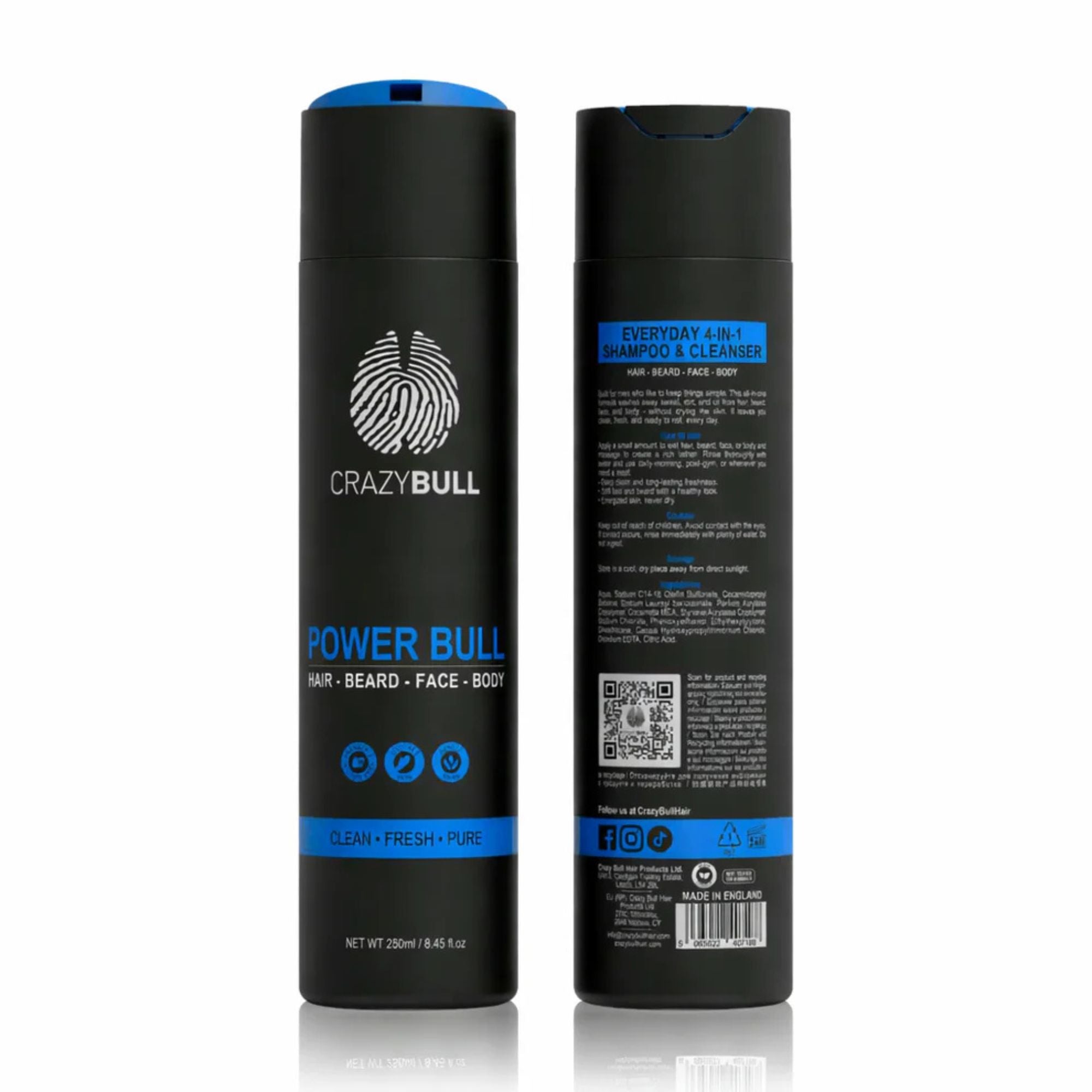 Crazy Bull - Power Bull Shampoo 250ml