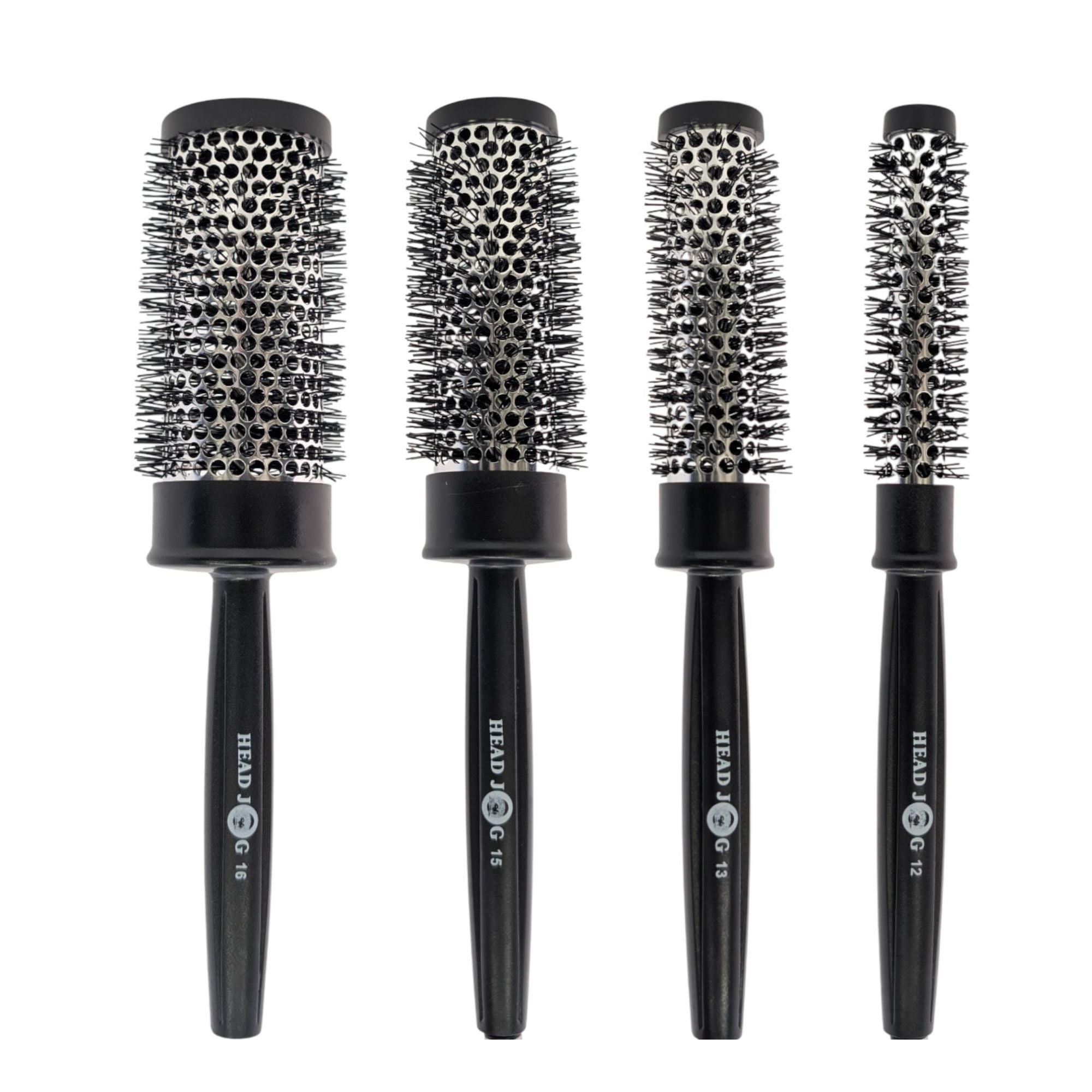 Head Jog - Quad Radial Round Brush Set 4pcs
