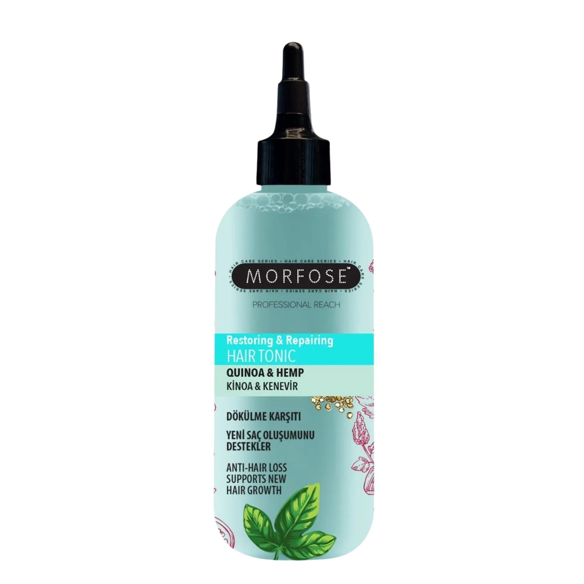 Morfose - Quinoa & Hemp Restoring & Repairing Hair Tonic 300ml