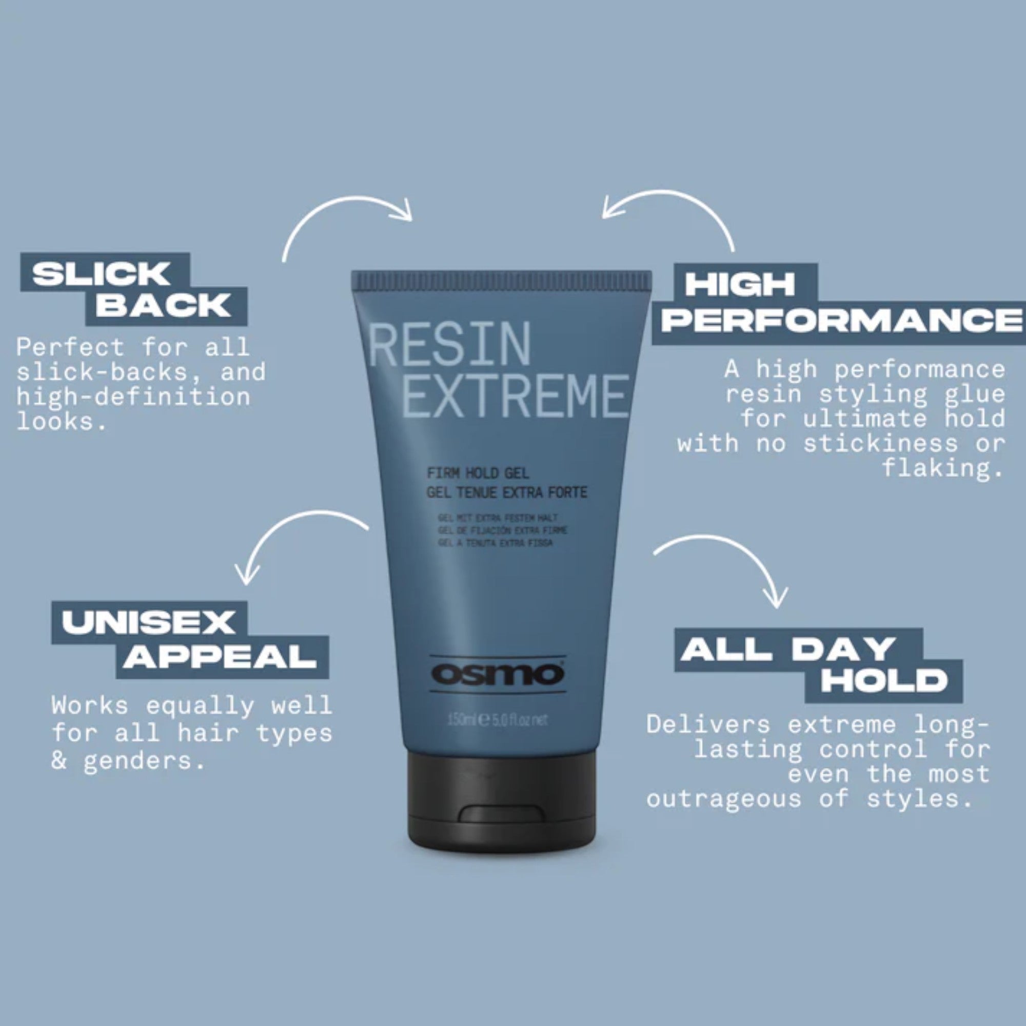 Osmo - Resin Exreme Firm Hold Gel 150ml