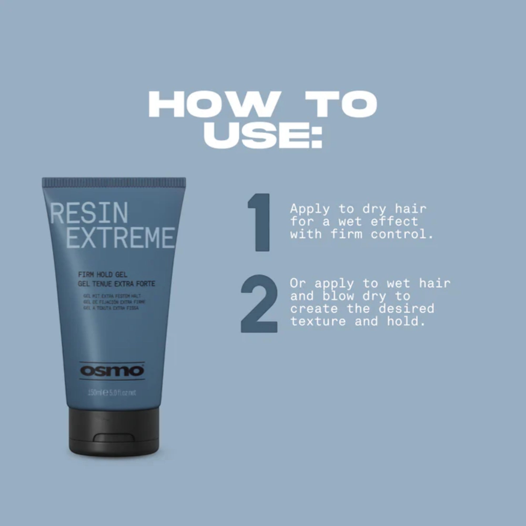 Osmo - Resin Exreme Firm Hold Gel 150ml