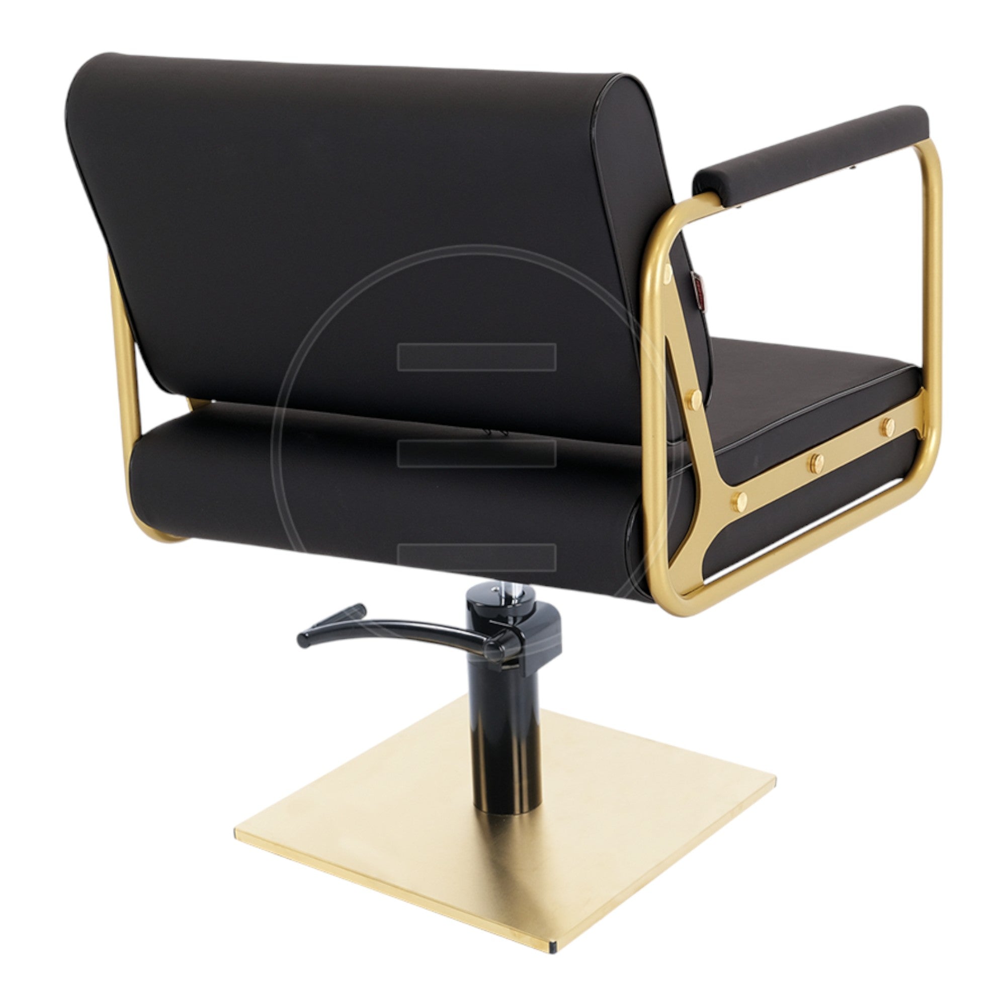 Alpeda - Round Styling Chair (Gold Finish)