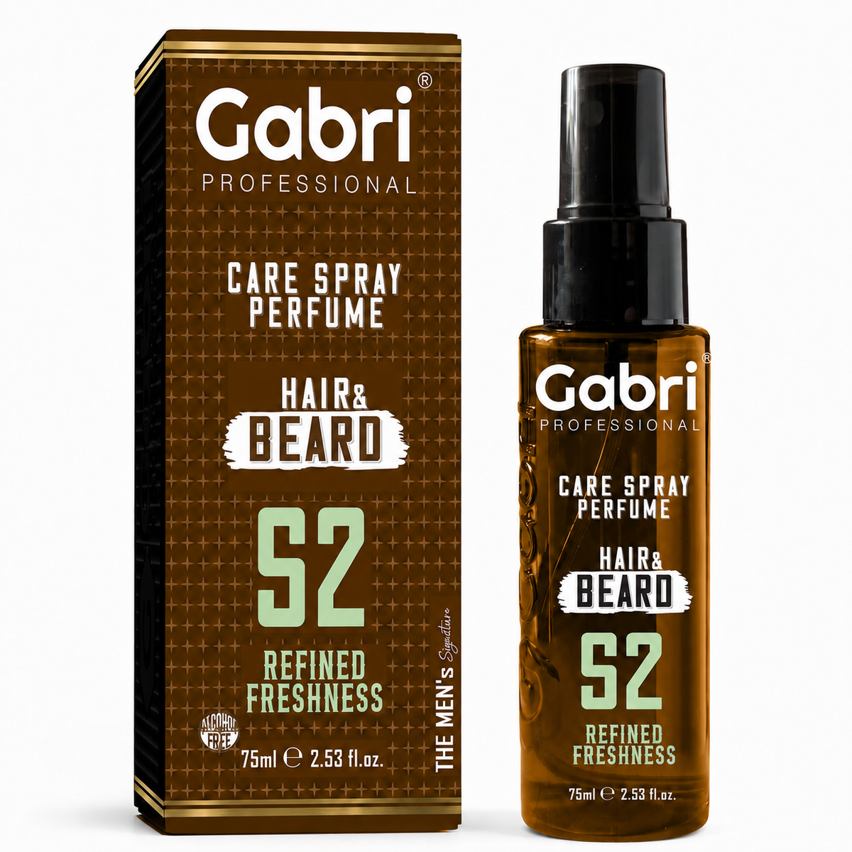 Gabri Professional - S2 Hair & Beard Care Spray Perfume Refined Freshness 75ml