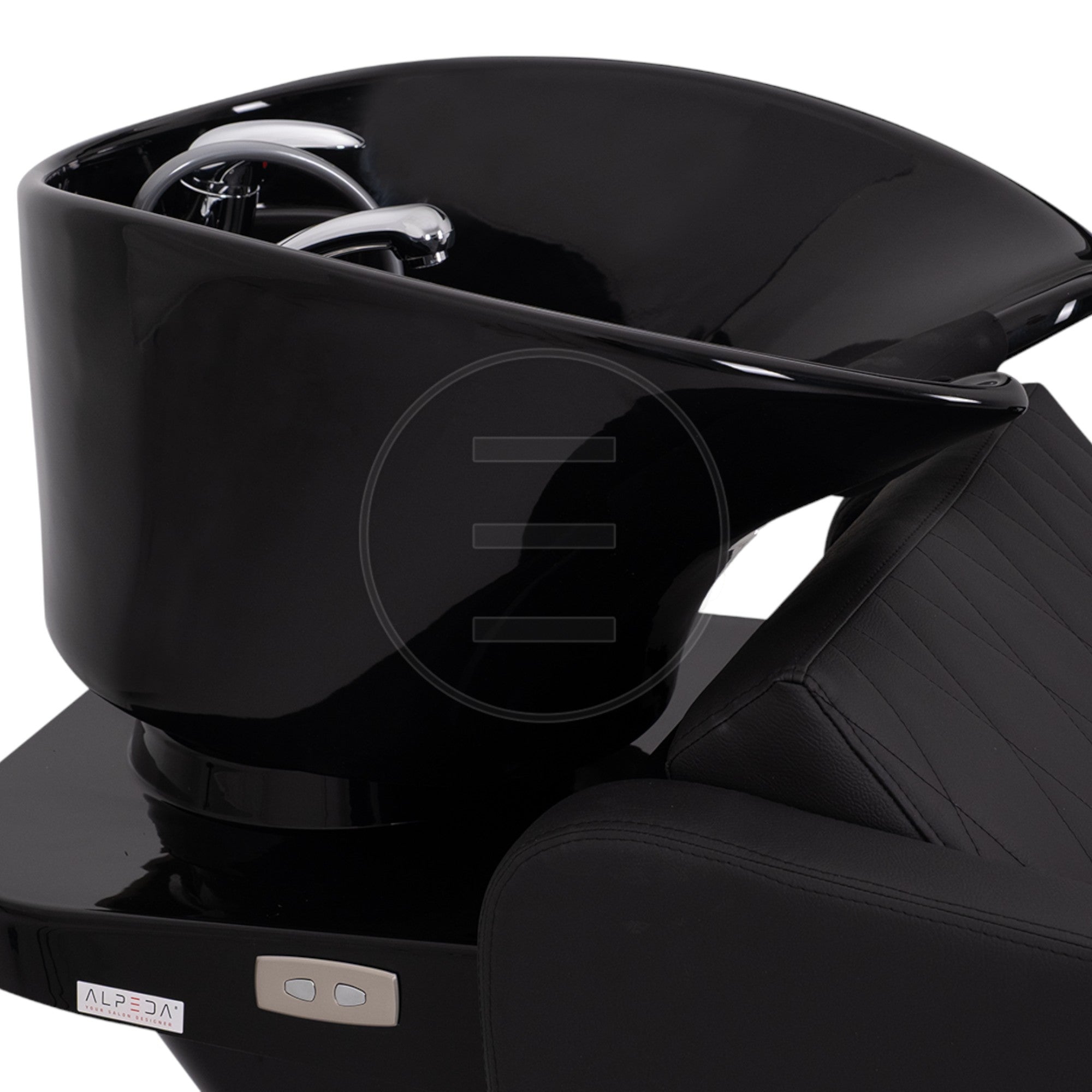 Alpeda - Sacha Salon Backwash Chair with Back Massage + Electric Foot Elevation Function