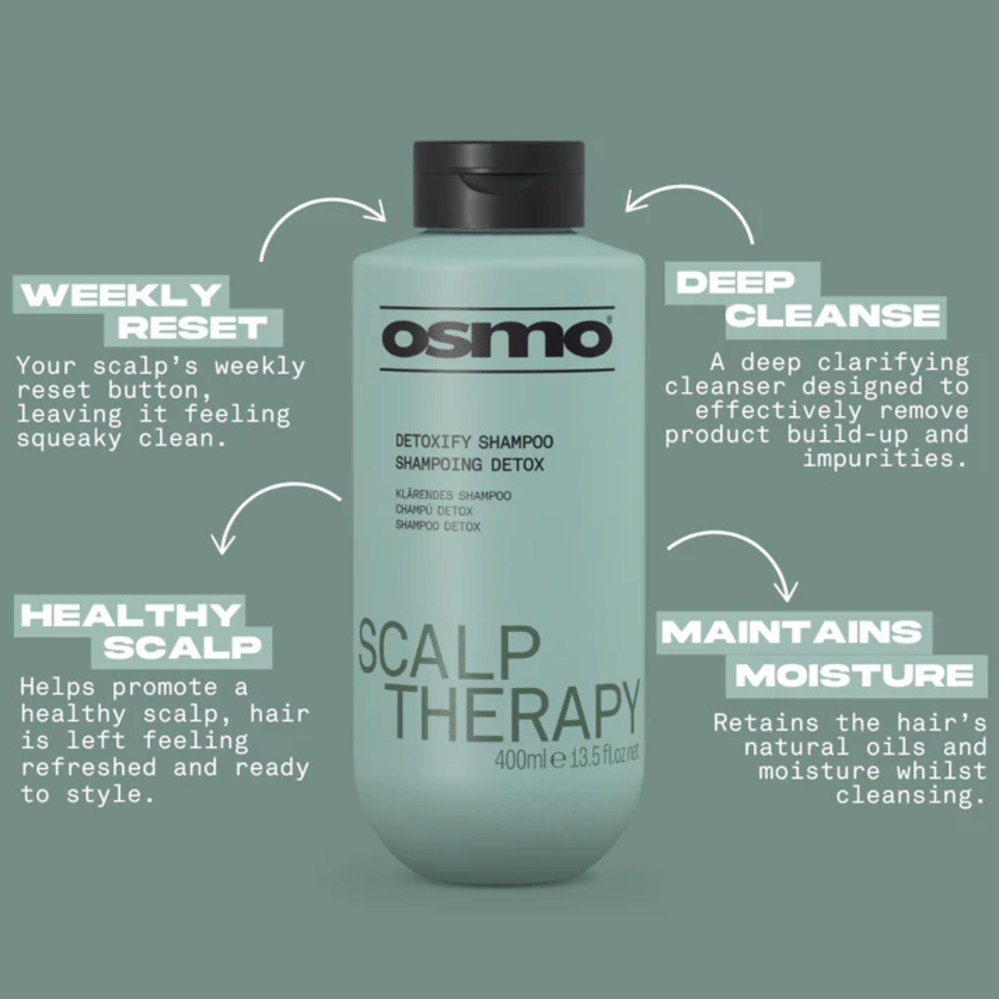 Osmo - Scalp Therapy Detoxify Shampoo