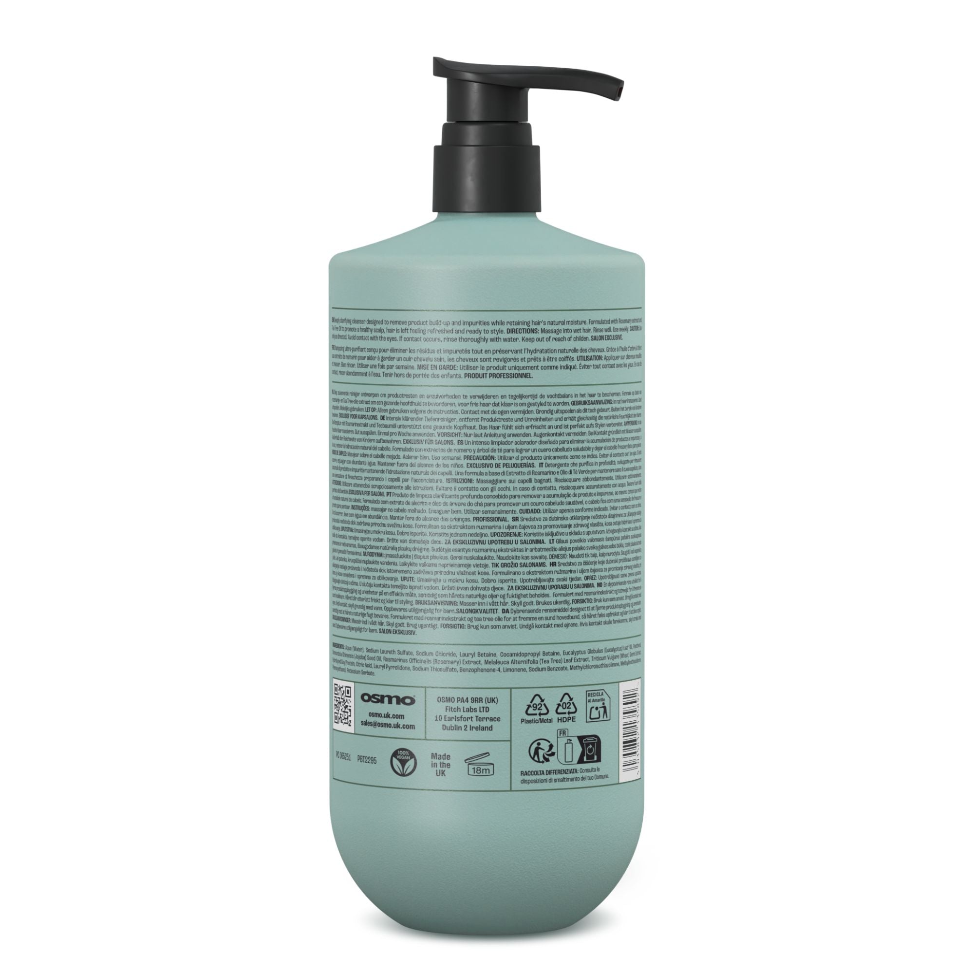 Osmo - Scalp Therapy Detoxify Shampoo