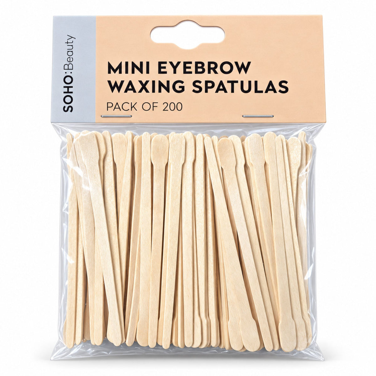 Soho Beauty - Mini Eyebrow Waxing Spatulas (Pack Of 200)