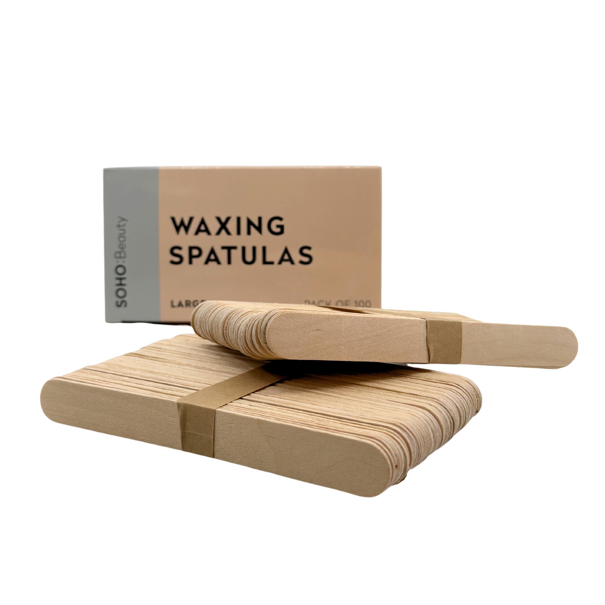 Soho Beauty - Waxing Spatulas Large (Pack Of 100)