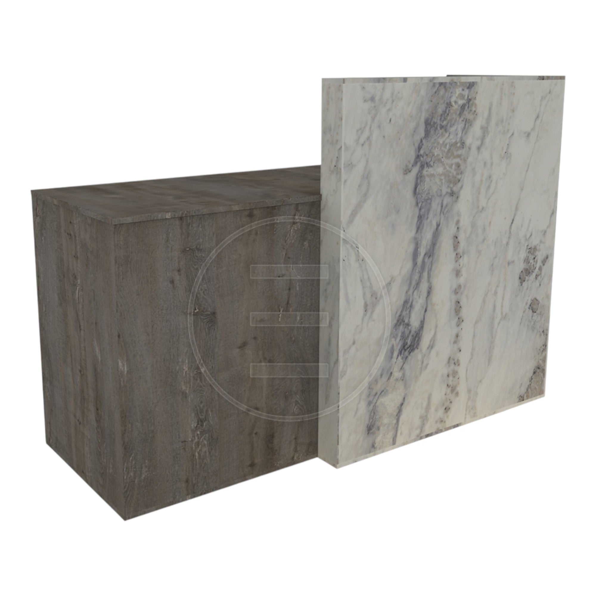 Alpeda - Stone Reception Desk