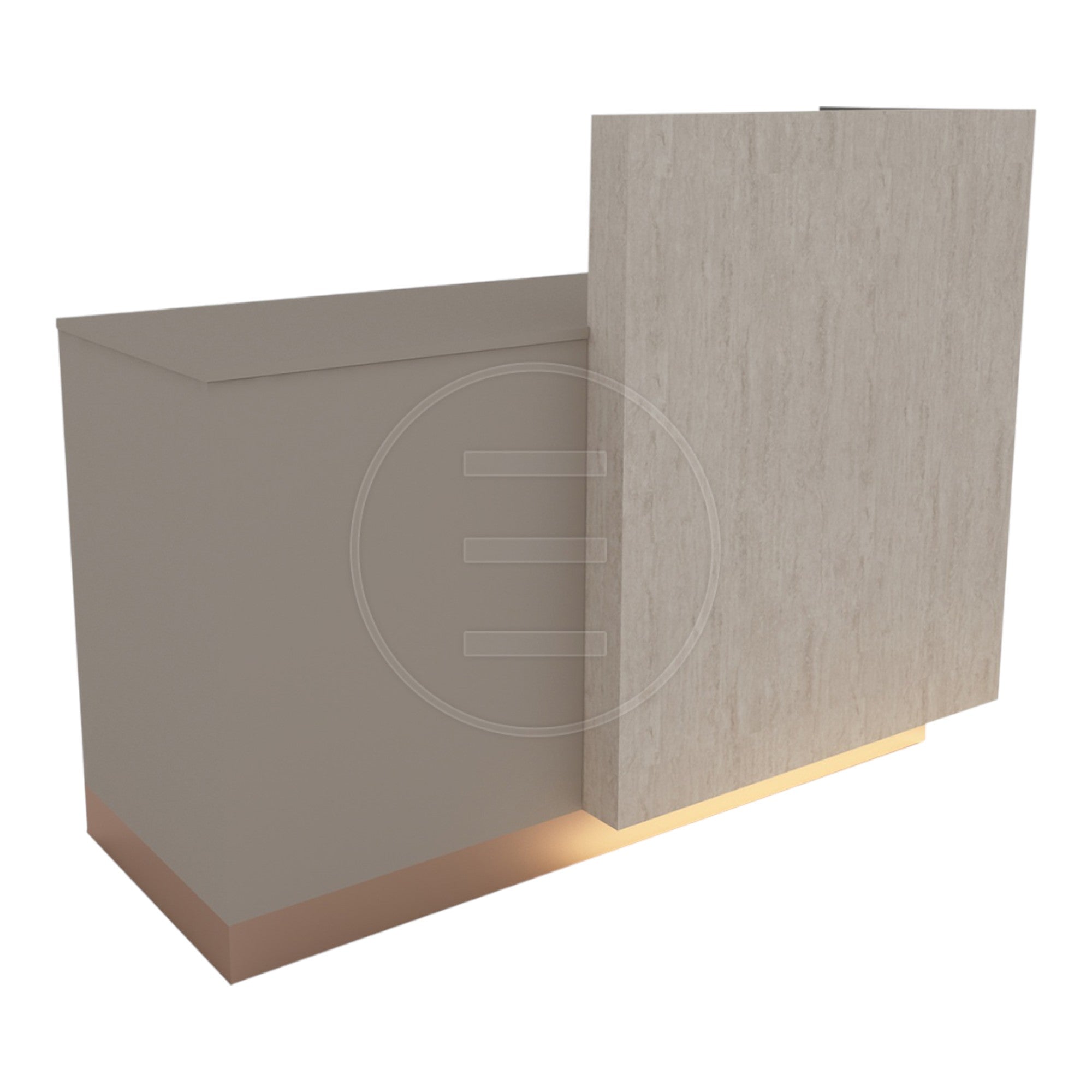 Alpeda - Stone Reception Desk